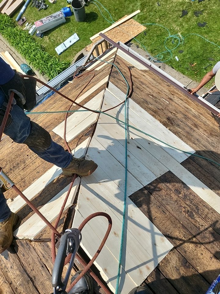 ATLAS PINNACLE COLOR: COPPER CANYON DRIP EDGE: ROYAL BROWN by Eagle Eye Roofing