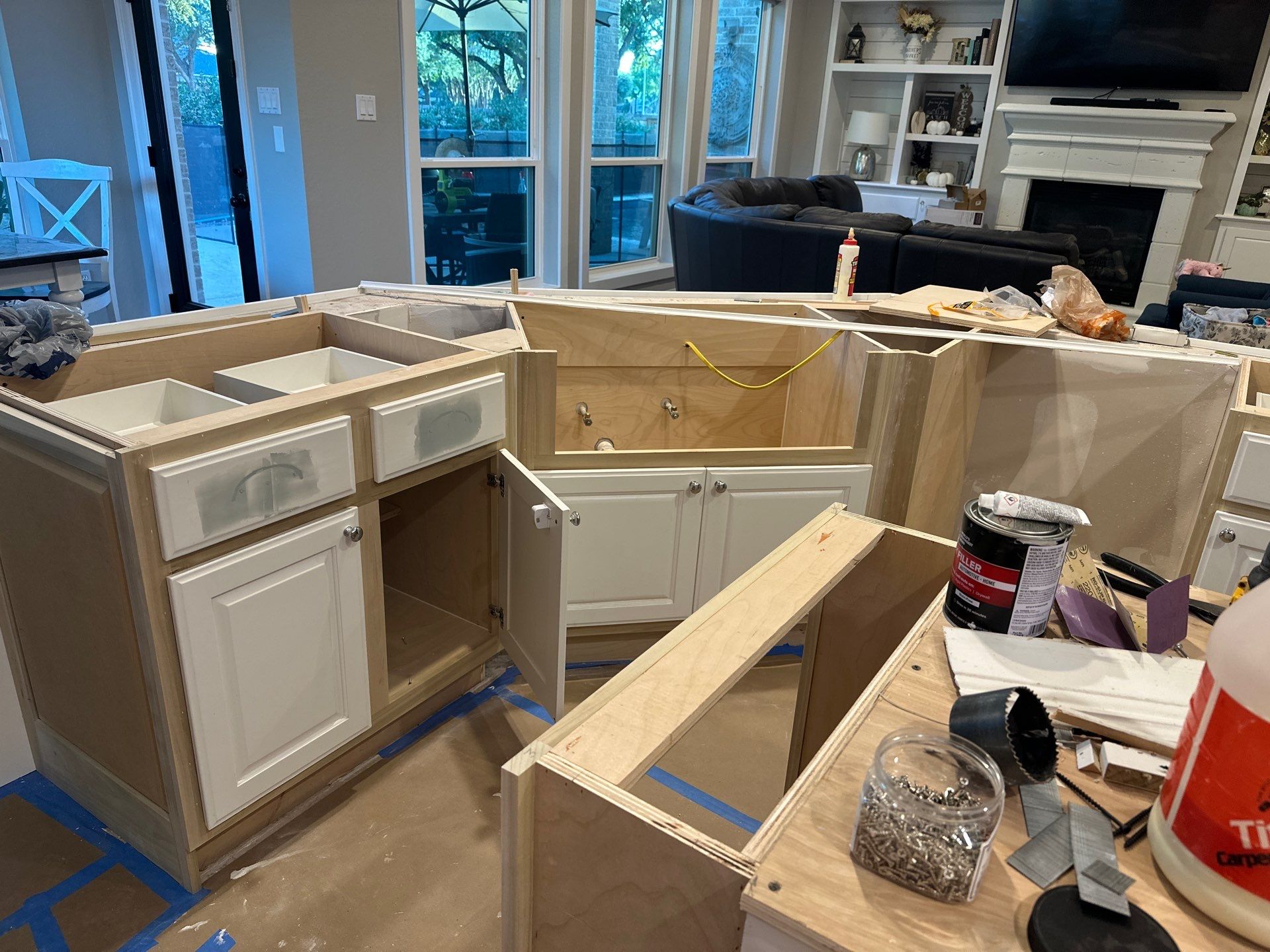Stunning Kitchen Remodel   by L&T General Contractors and Restoration INC