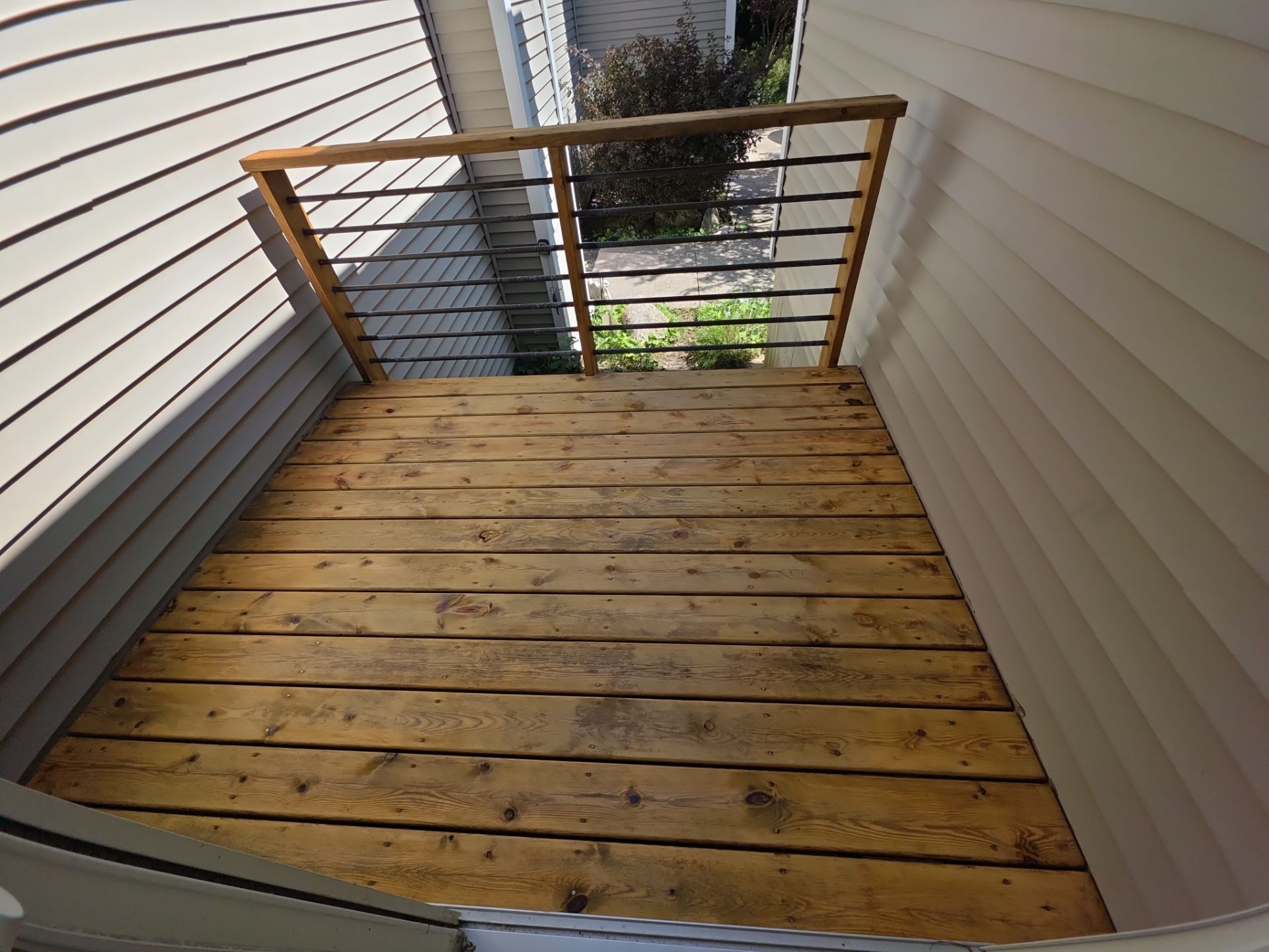 Coastal Deck Pressure Washing and Protective Staining in Whitehall by Gordon Painting