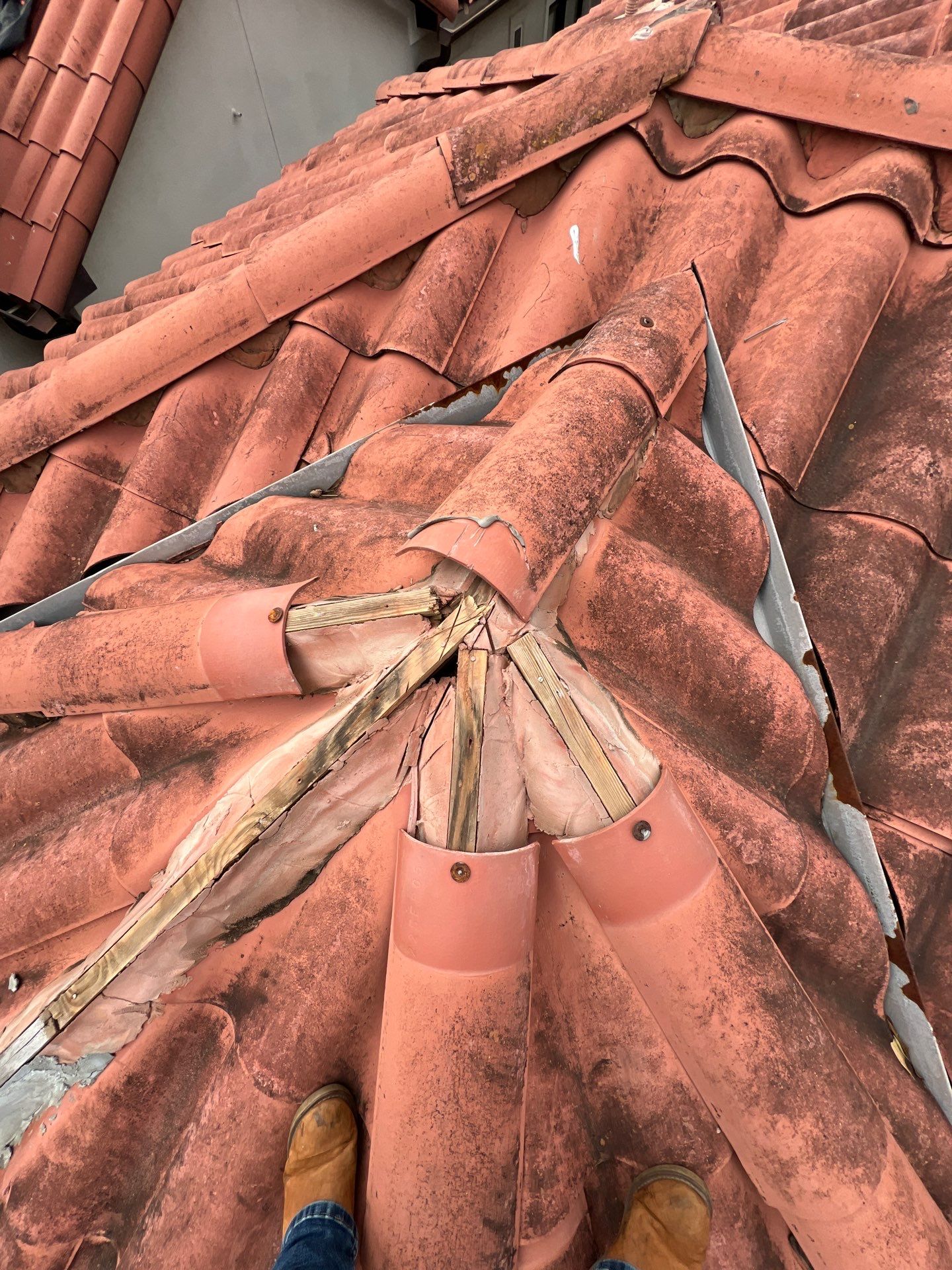 Tile Roof using tile by Roof Repair Company