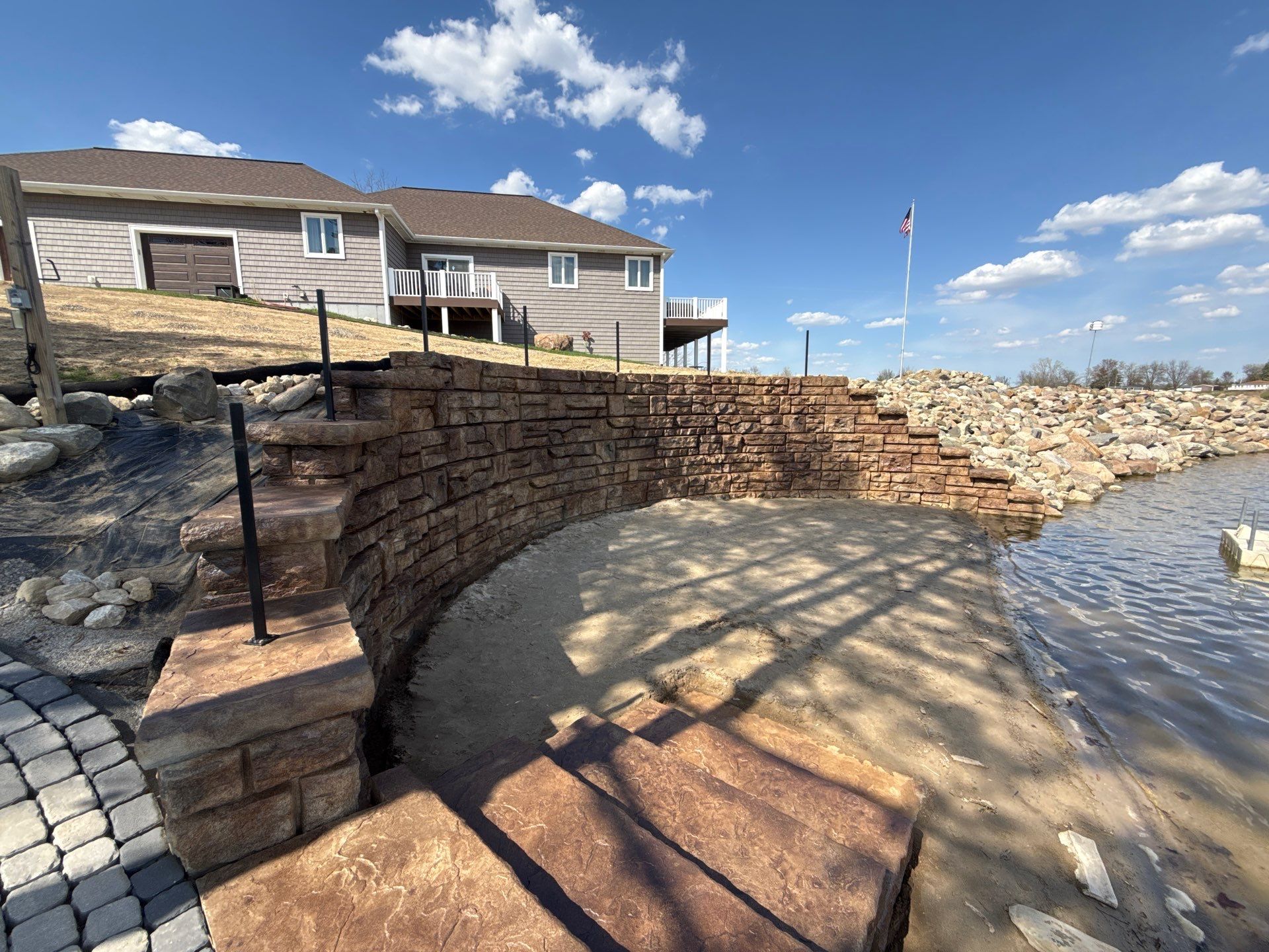 Project in Montpelier, Ohio by Farrell's Lawn & Garden Center LLC