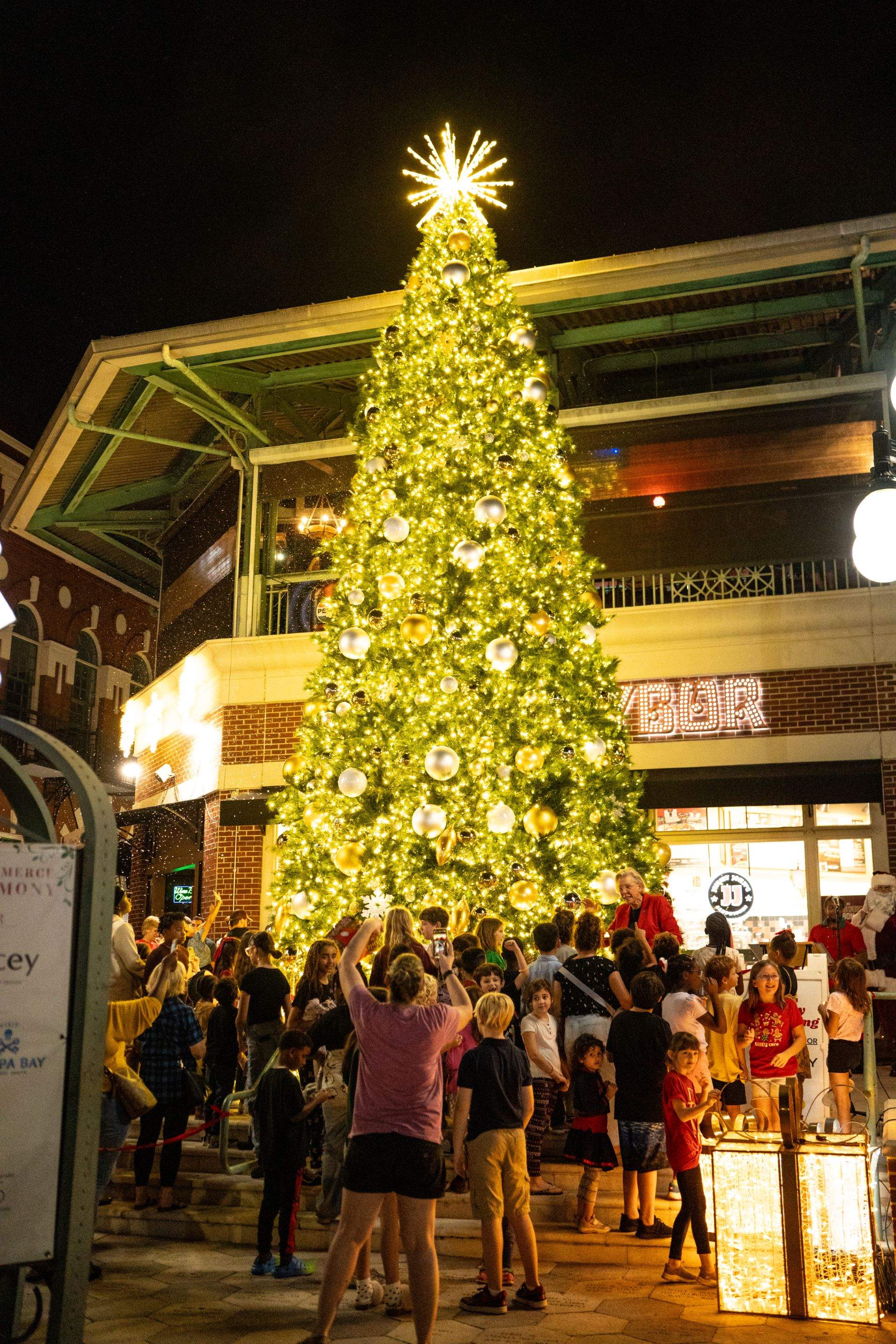 Centro Ybor Tower Tree by Elegant Accents