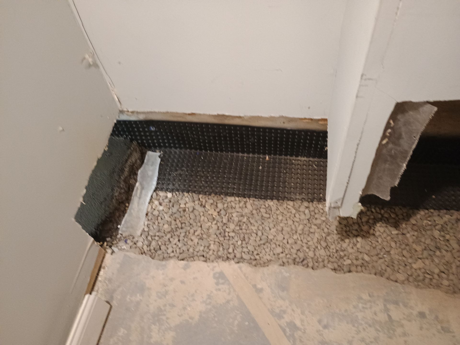 Interior Drain Tile Installation in South Minneapolis by Waterproofing Northeast