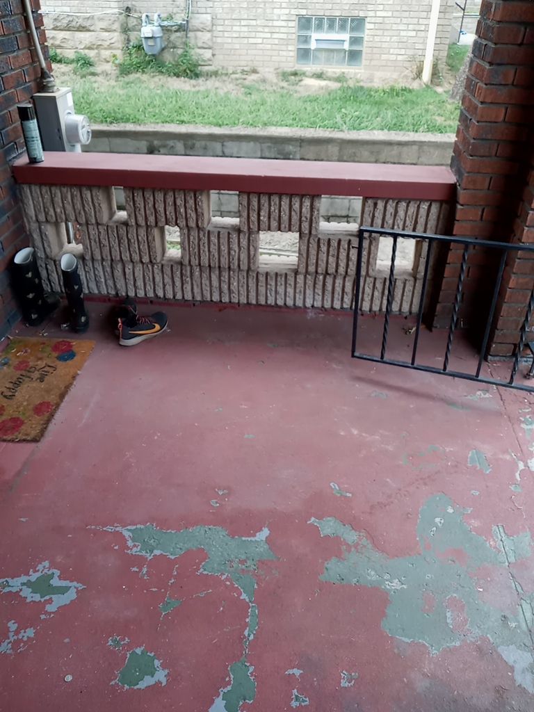 Creekbed Porch by Floors in a Day, Inc