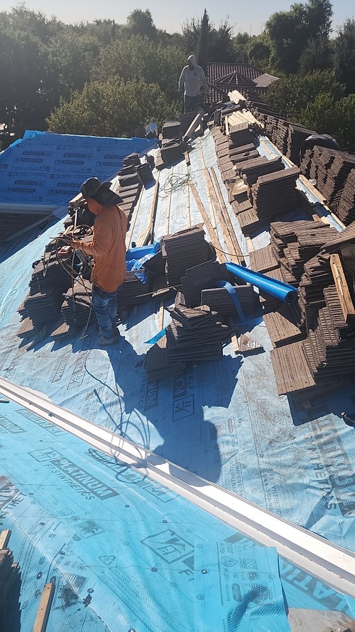 Sierra Beige Concrete Tile  by Reimagine Roofing
