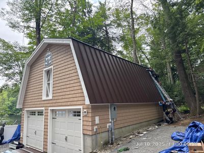 Standing Seam Metal Roof Replacement in Weare, NH – Drexel Roofing System 