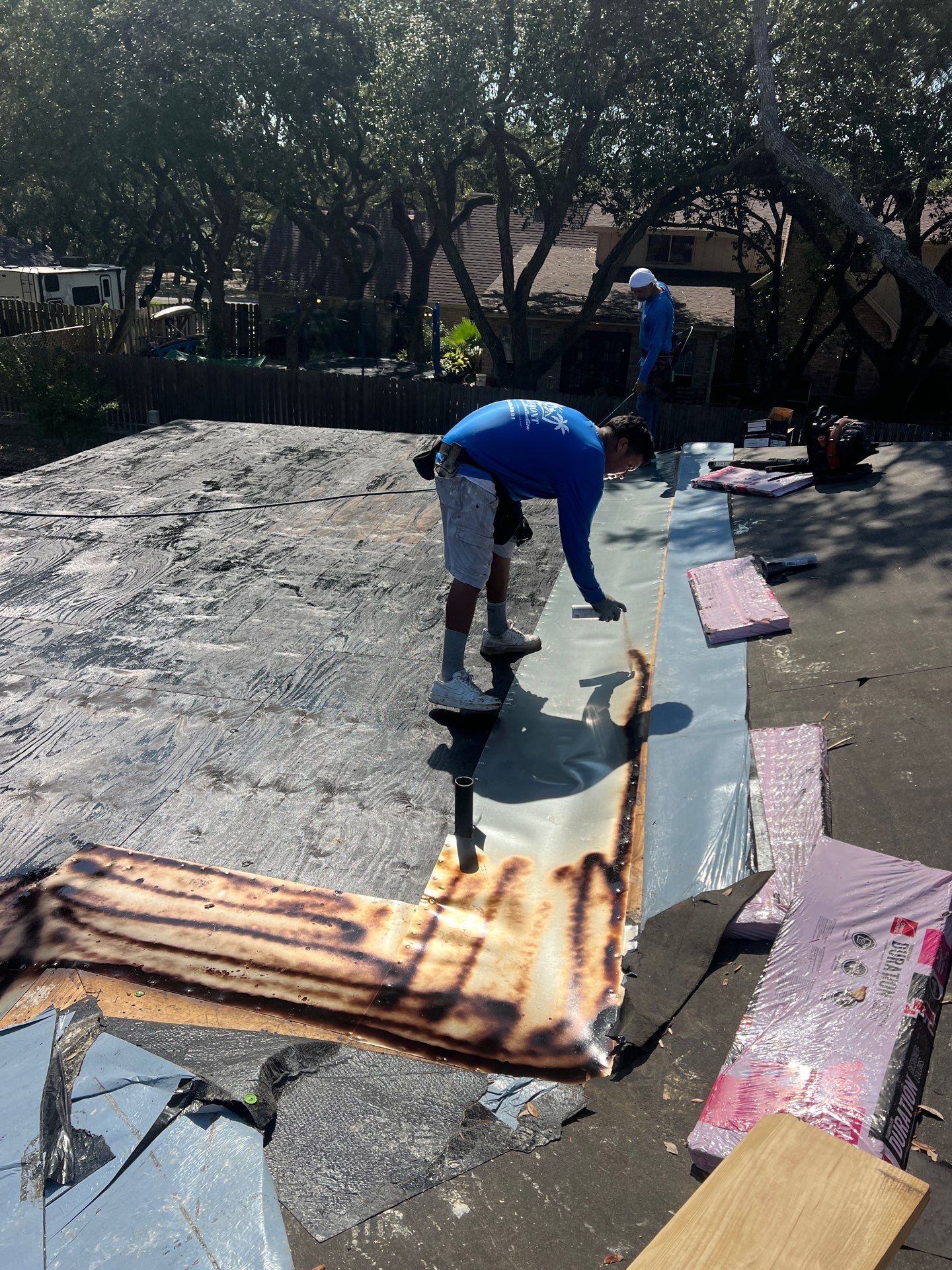Patio? We got you Covered! by Bayfront Roofing and Construction