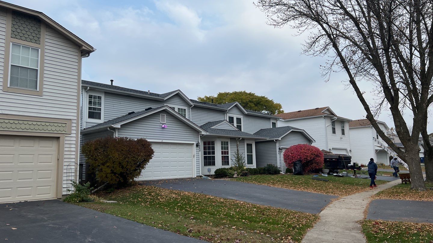Multi-family unit roof replacement. using GAF Timberline HDZ by Pro Home Services Inc