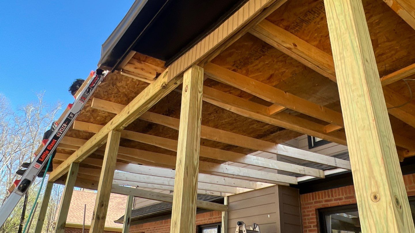 Lake Crest Circle - Roof and Deck Installation  by Pillar and Pine