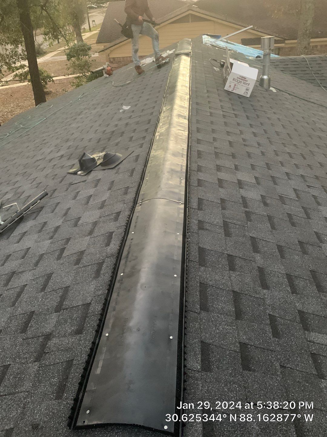 Roof replacement by American Roofing & Construction LLC