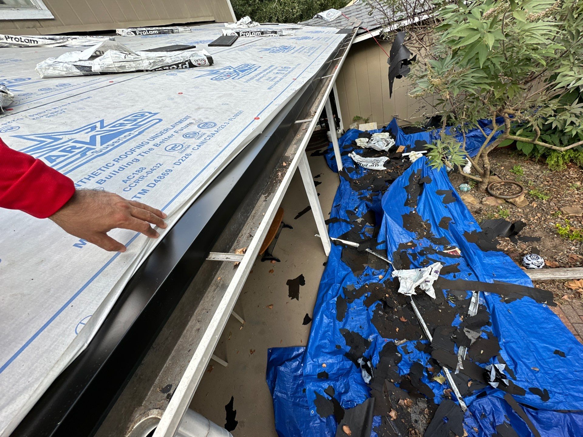 Project in Lake Jackson by Motion Roofing