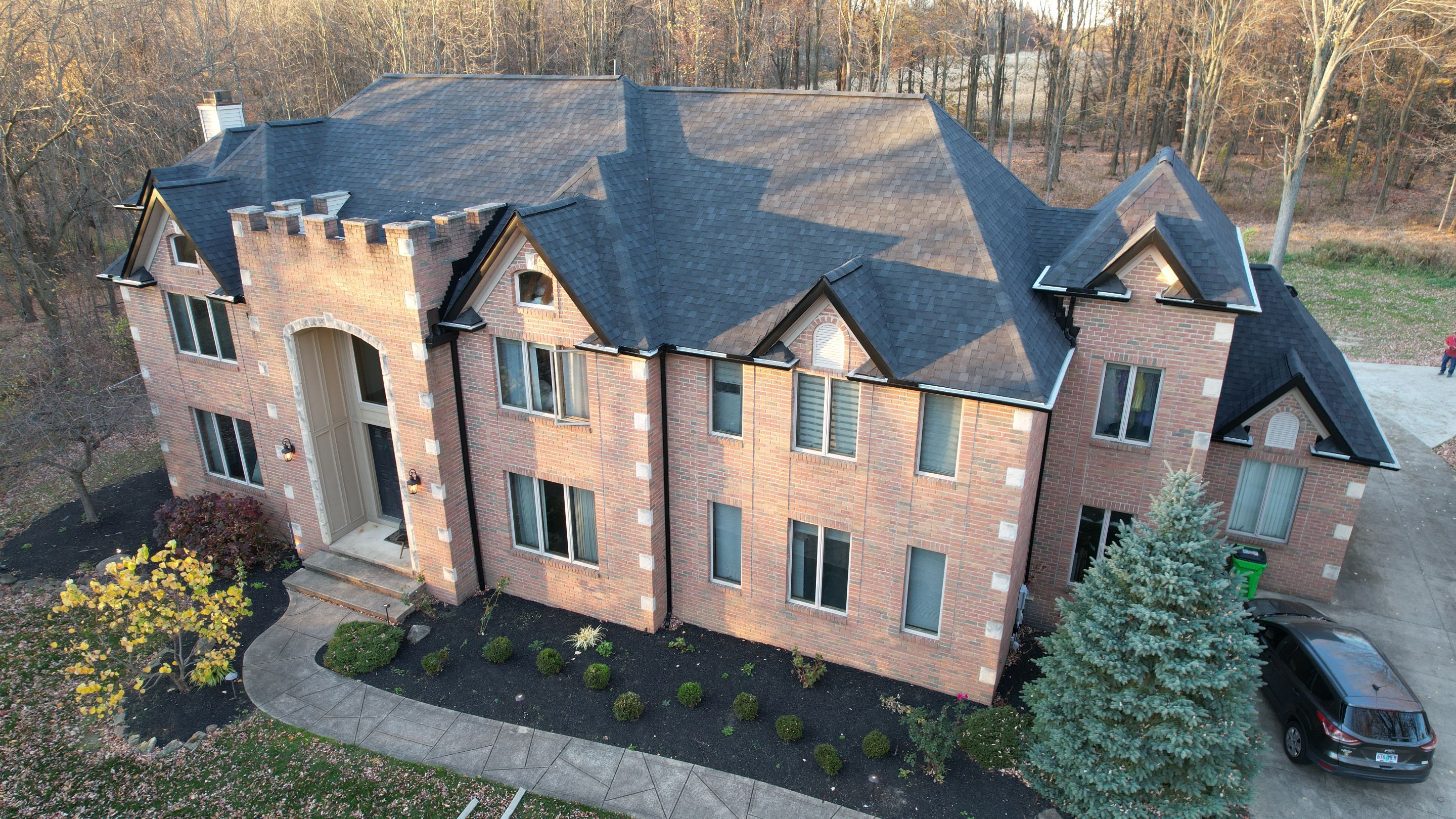 Atlas Pinnacle, Color, Black Shadow, Drip Edge, Color, Black by Eagle Eye Roofing