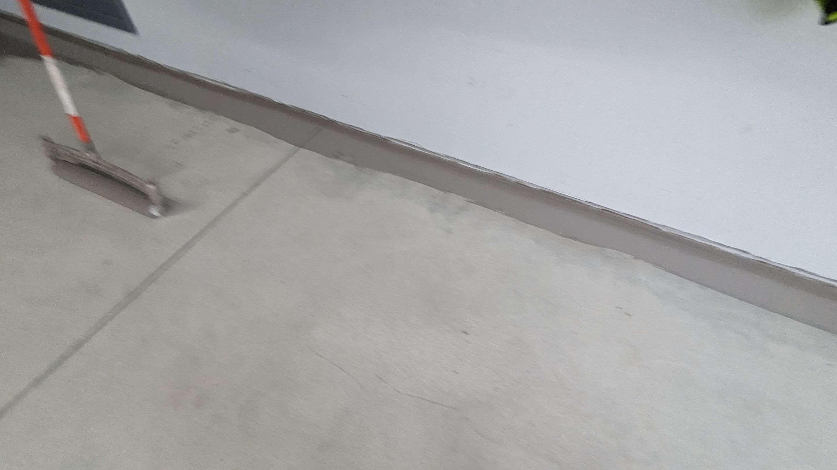 Garage Transformation using Custom domino w/ baby blue by Croc Coatings, LLC
