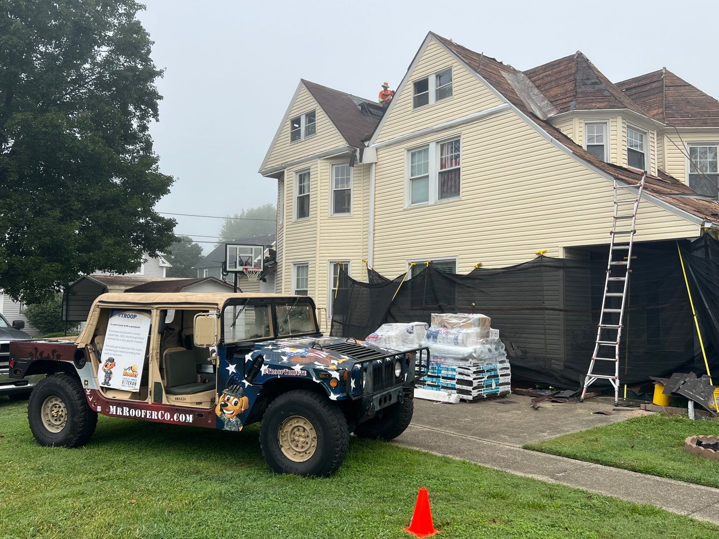 Residential Roofing Installation using Performance Shingles by Mr. Roofer