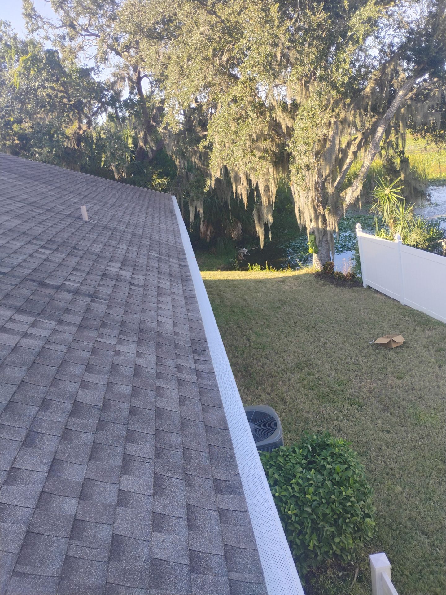 6 inch Seamless Gutters in Sarasota FL by Gutter Professors