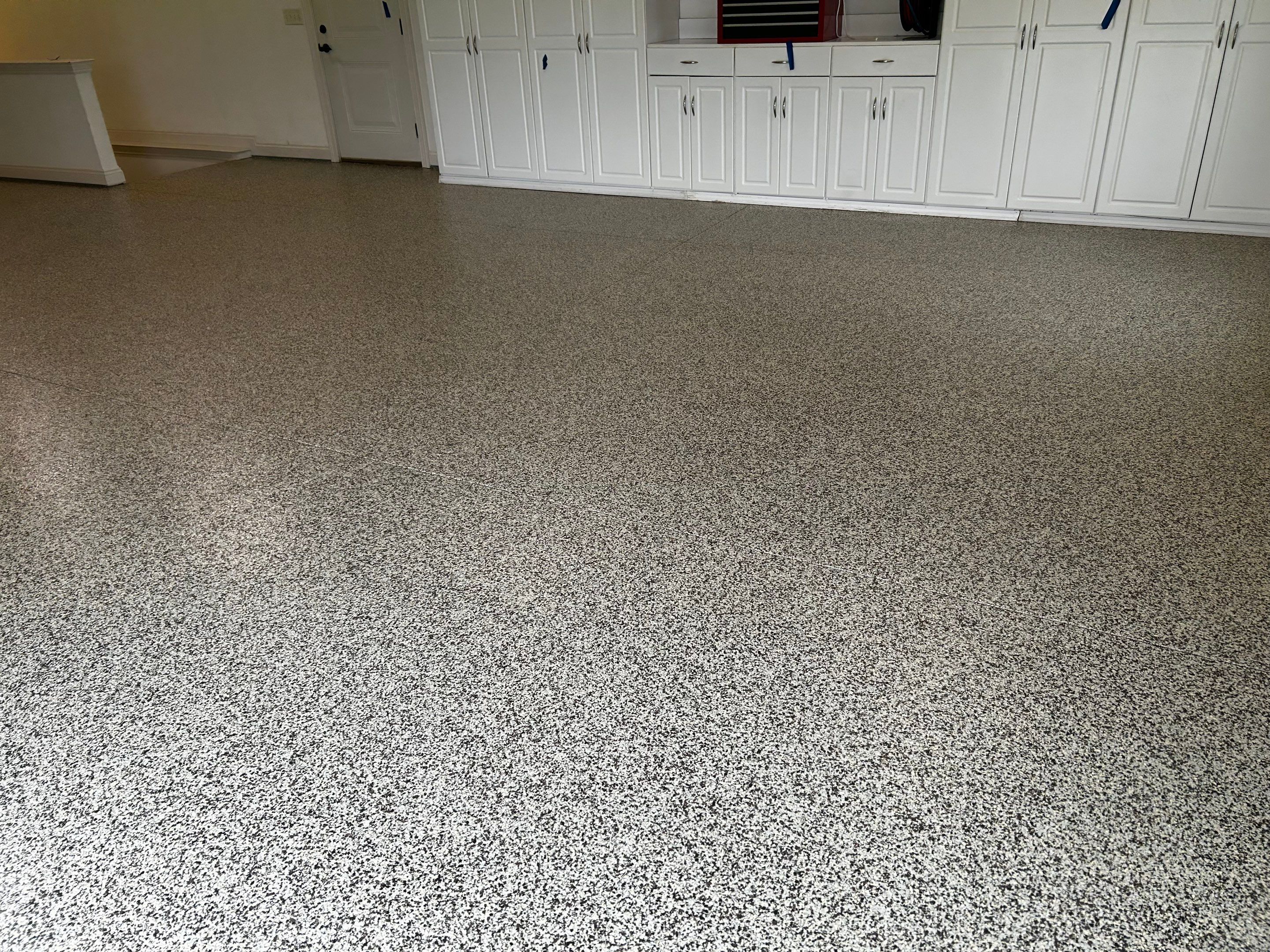 Cordwood Coating in Granger! by Innovative Spaces / Innovative Concrete Coatings