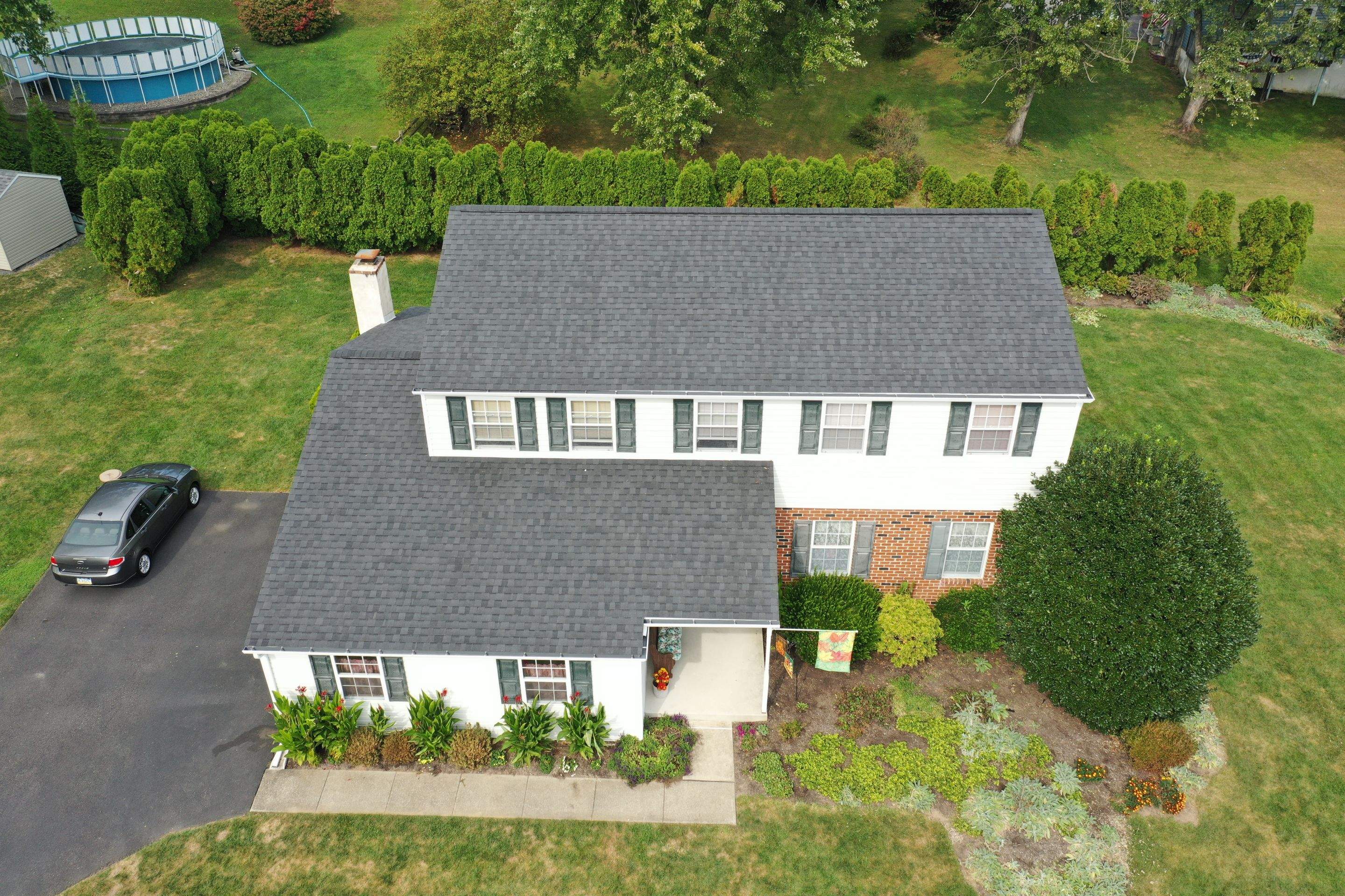 Roofing Installation using CertainTeed Landmark - Moire Black by Storm Guard of Ches-Mont PA