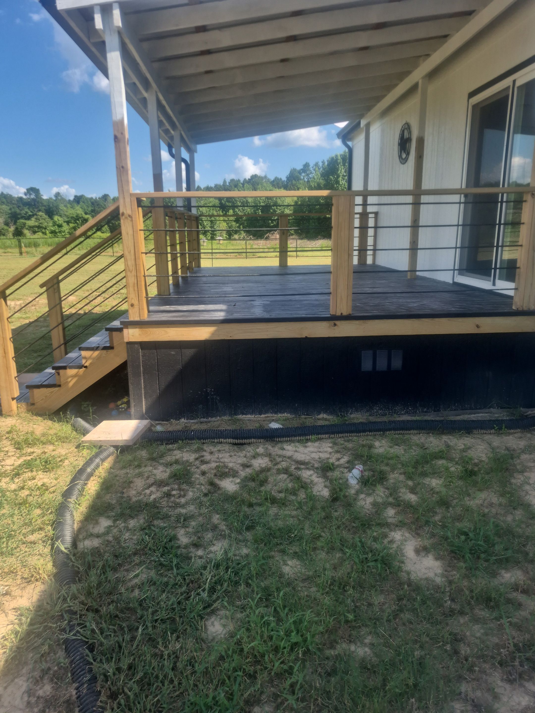 A Modern Makeover for Three Decks in Tyler TX by Quality Coats Painting