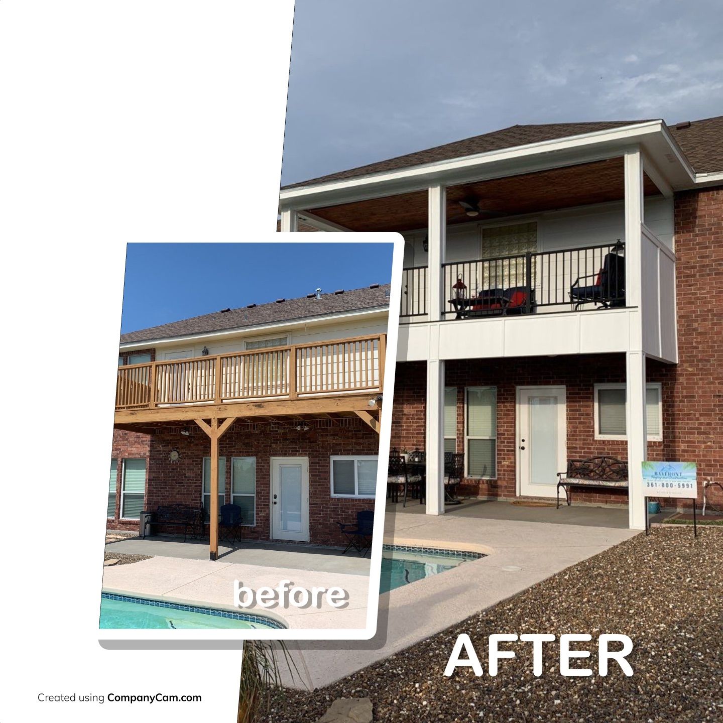 Patio? We got you Covered! by Bayfront Roofing and Construction