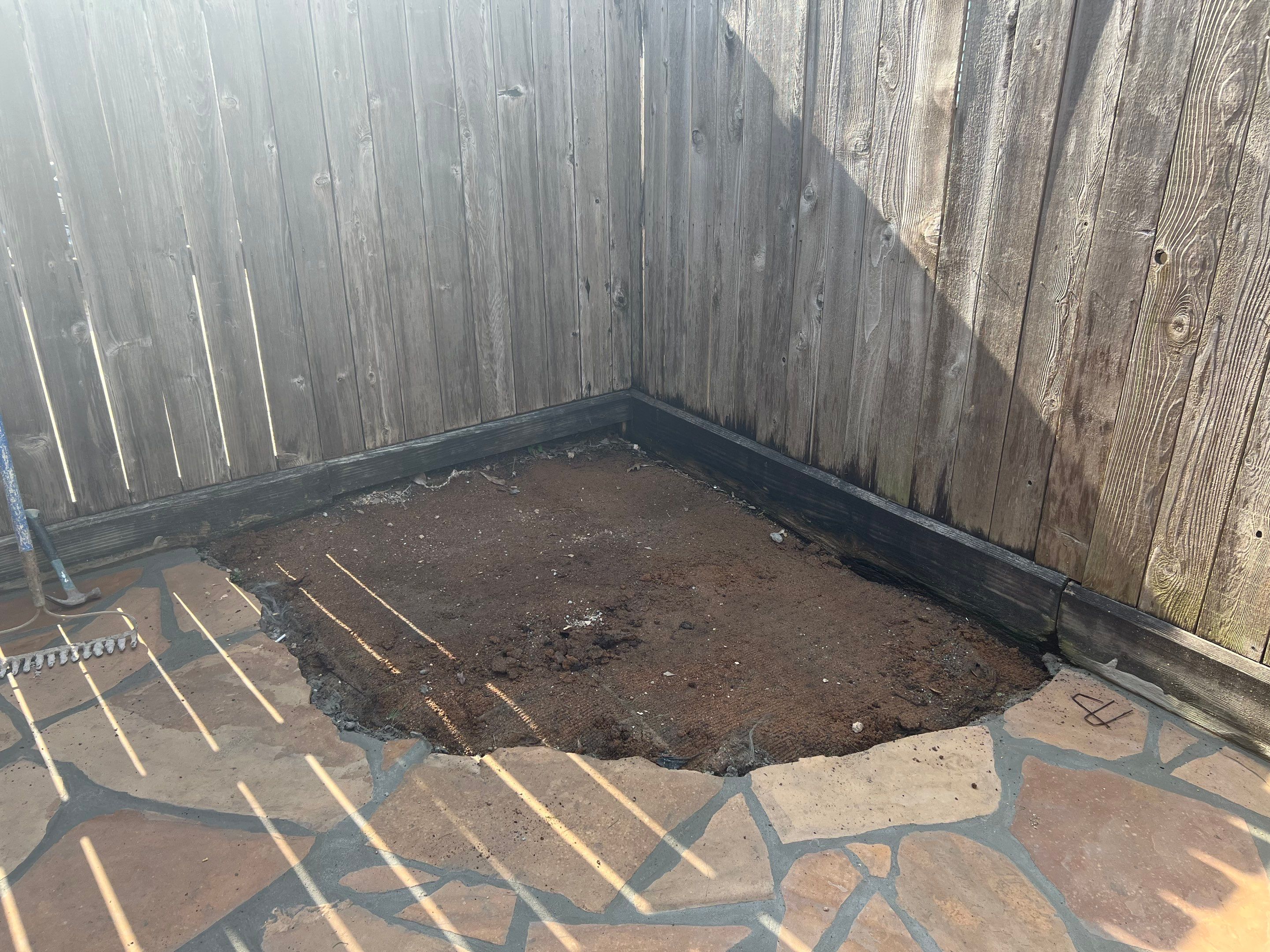 🌟 Clayton’s Backyard Flagstone Patio Home Makeover by Texas Urban Elements