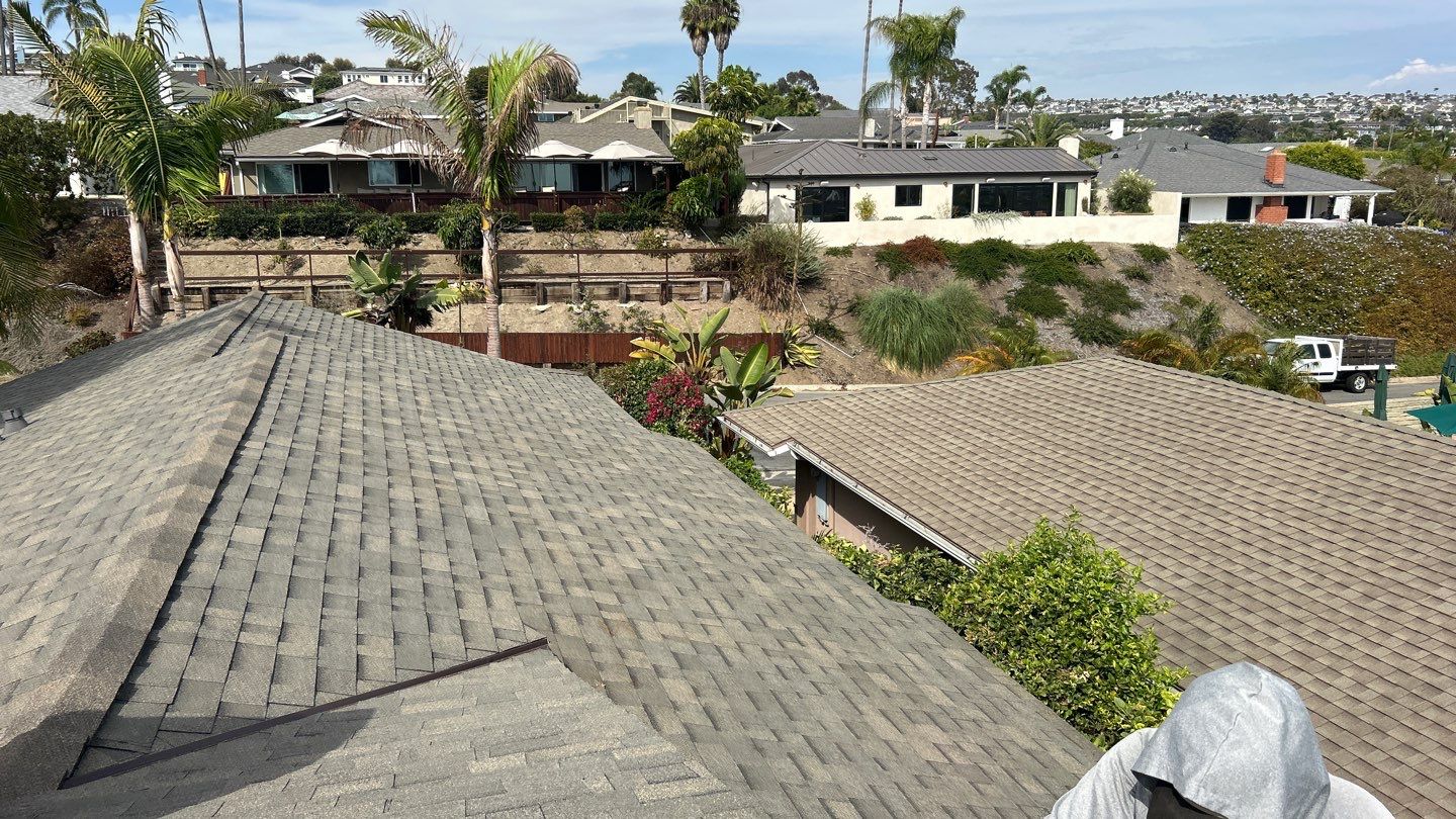 Full Roof Replacement and Eave Repair in San Clemente by Reliable Roofing San Diego Inc.