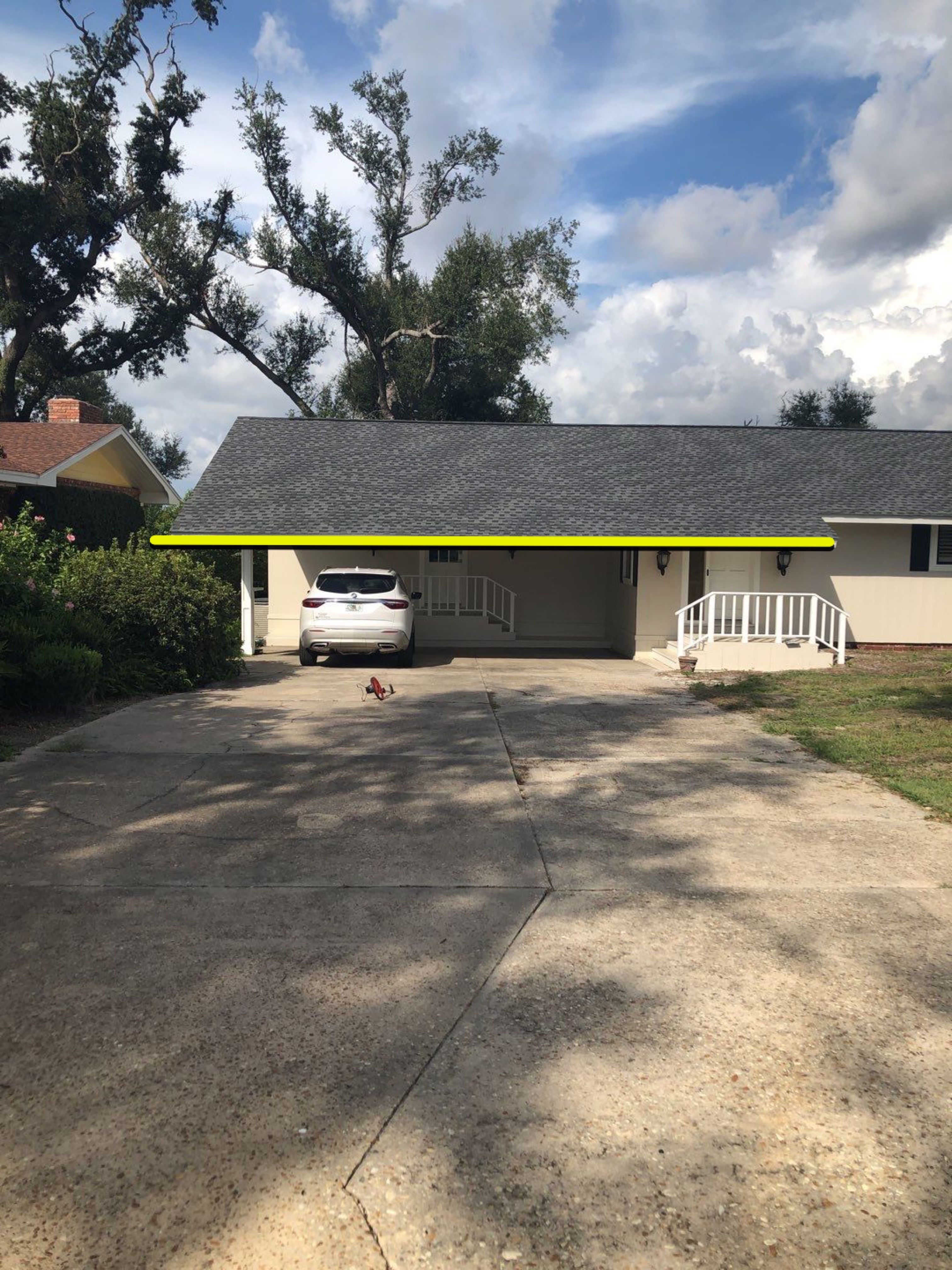 Seamless Gutter Installation using White K-Style Gutters by Gutter Professors