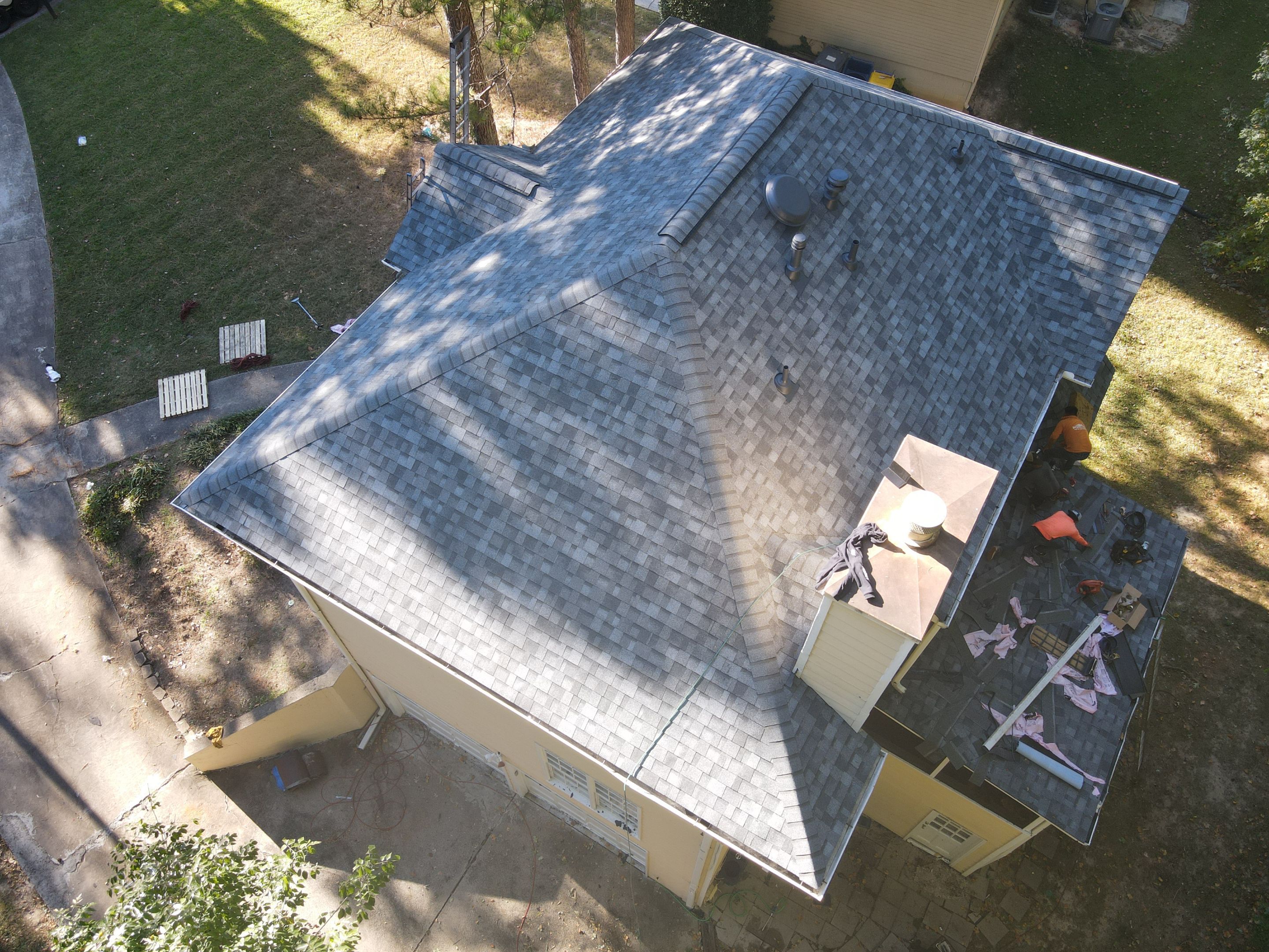 Residential Roofing Installation using Owens Corning by Inspector Roofing and Restoration