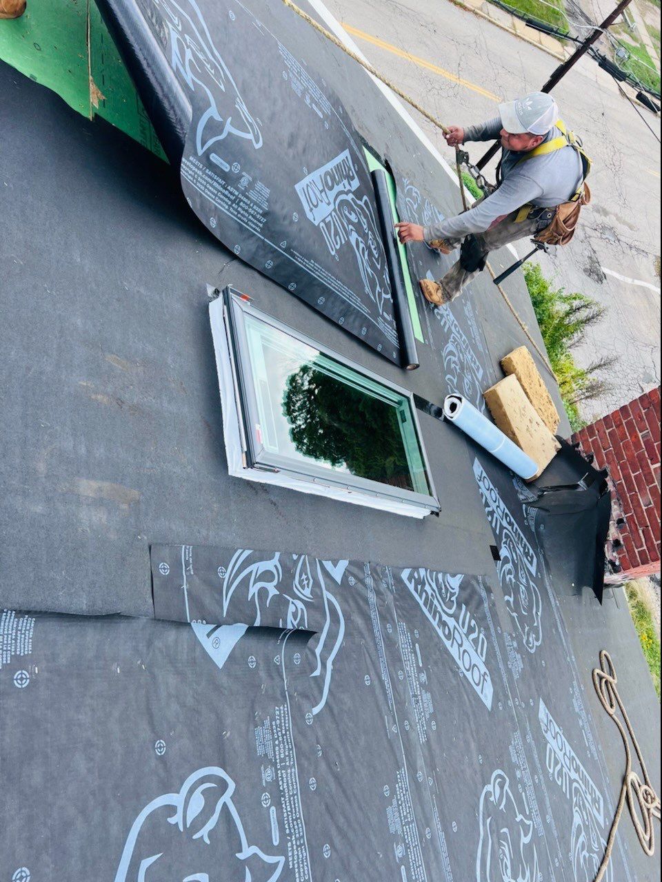 Residential Roofing Installation using Owens Corning TruDefinition by Sensible Home Solutions