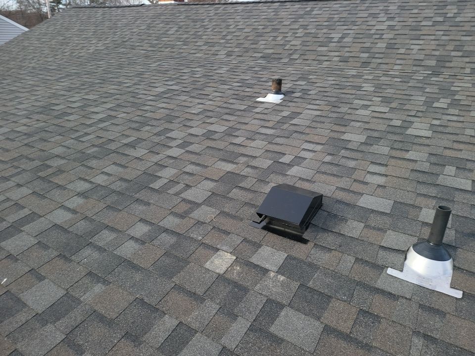 Residential Roofing Installation using Owens Corning TruDefinition - Williamsburg Gray by A Plus Exterior