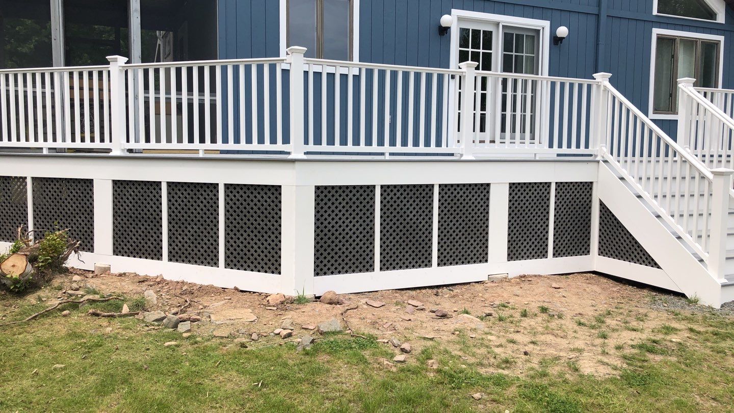 Krentar Composite deck by Burke Home Services