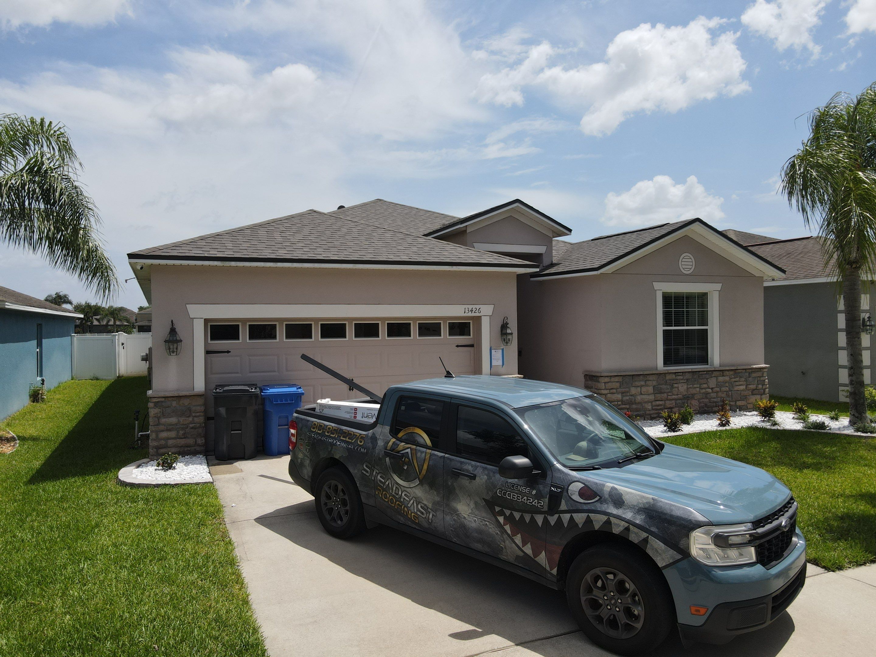 Roof Replacement in Riverview, FL. by Steadfast Roofing