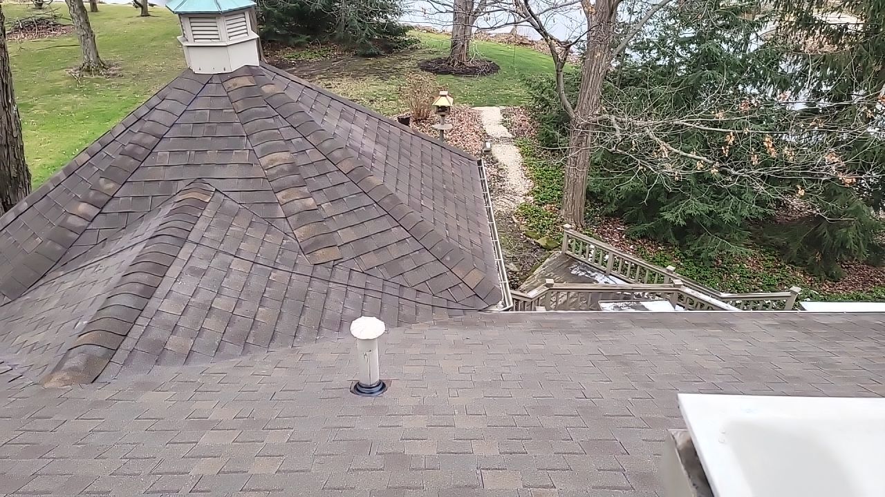 ATLAS PINNACLE HP COLOR: SCOTCHGARD HEATHERBLEND DRIP EDGE: MUSKET BROWN by Eagle Eye Roofing