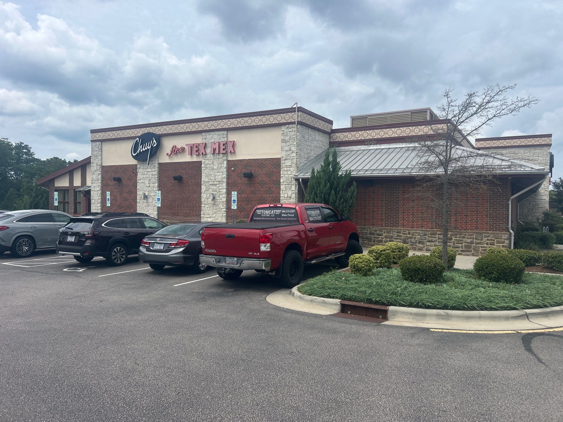 Commercial Exterior Remodel and Masonry Restoration for Chuy’s in Cary by U.S. Exterior Solutions
