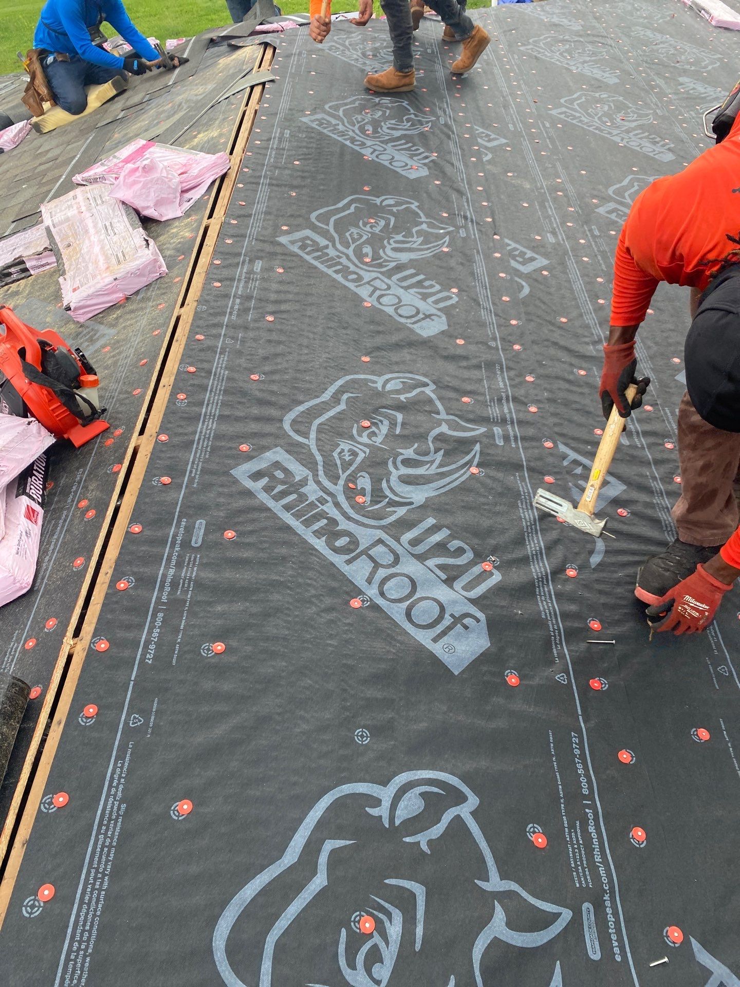 Residential Roofing Installation using Owen's Corning Duration (Lifetime) Shingles by Roof Repair Company
