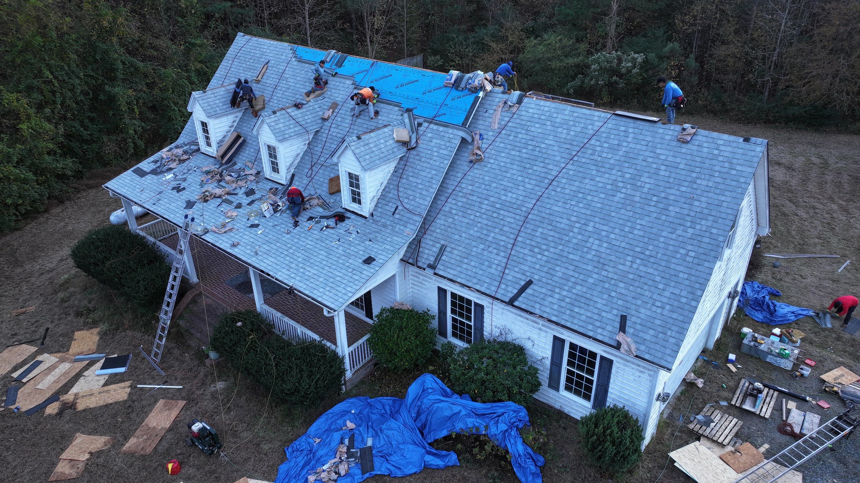 Project in Creedmoor - Certainteed Landmark Silver Birch by Pro Performance Roofing