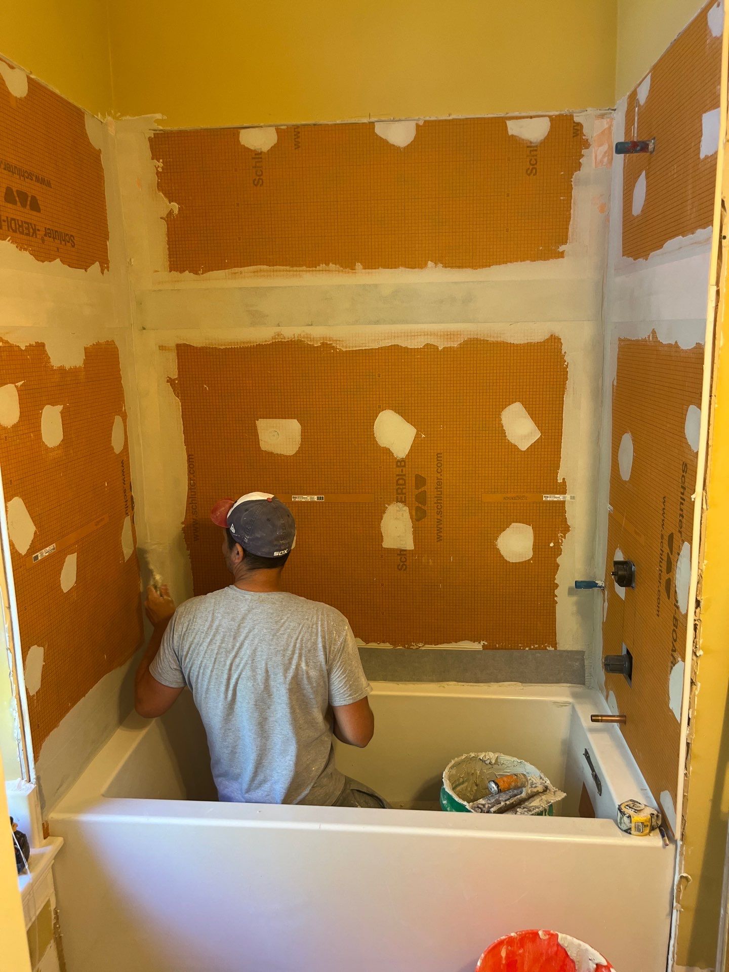Triple Bath in Hinsdale by Snap Home Solutions