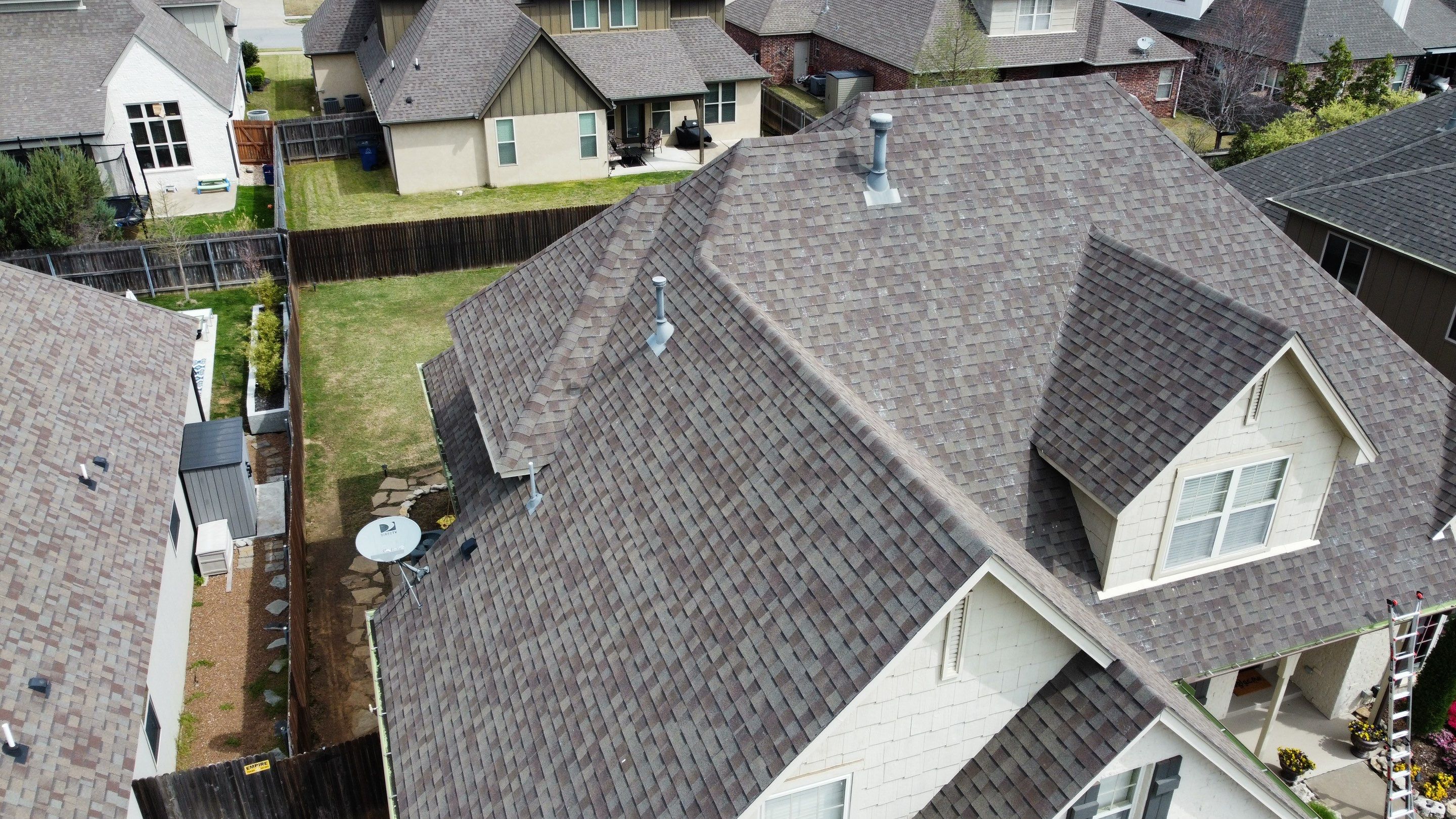 Residential Roof Replacement using Malarkey Vista (Weathered Wood) by Sentry Roofing