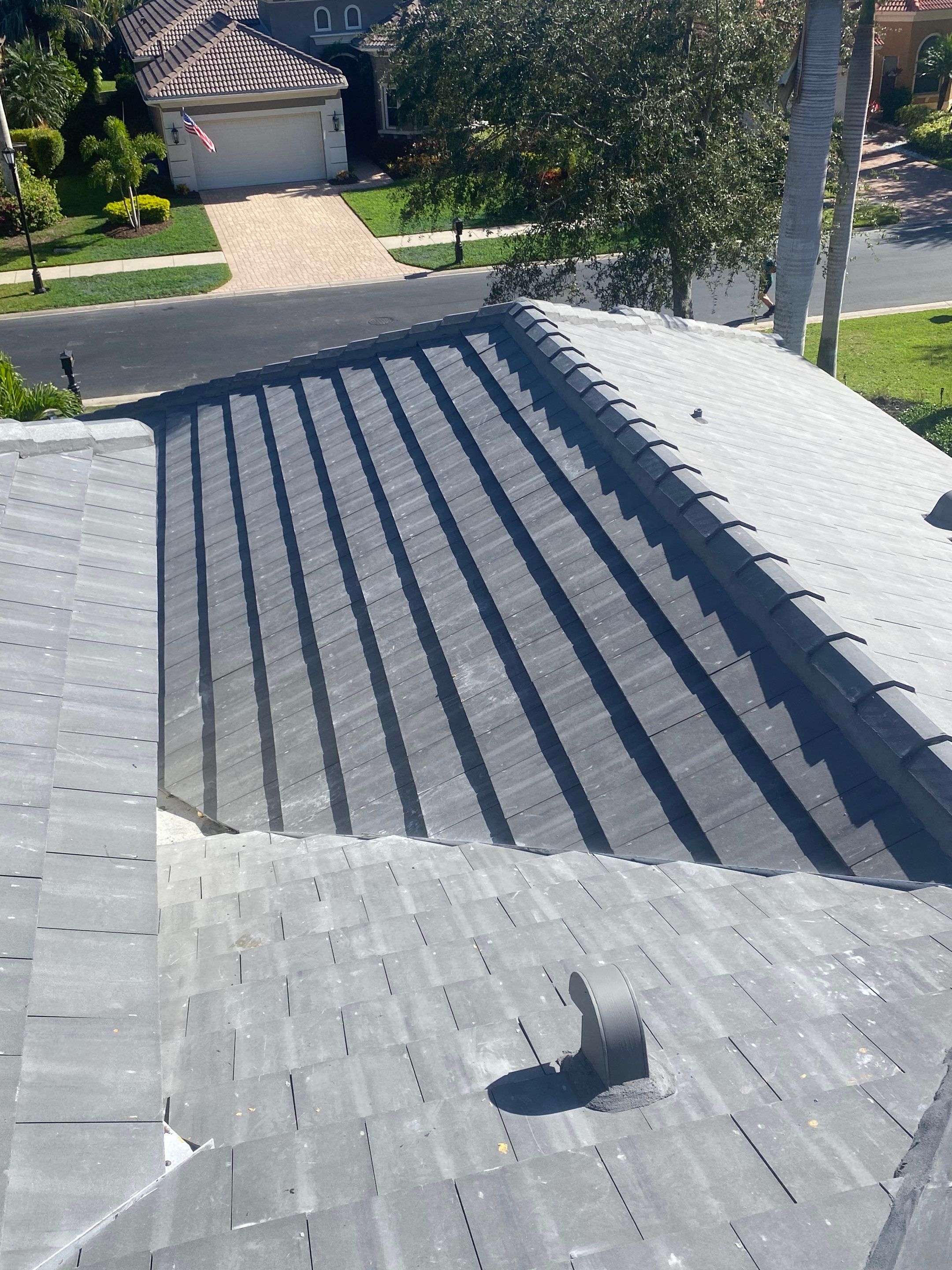 Residential Roofing Installation using Concrete Tile in West Bay Country Club by International Roofing