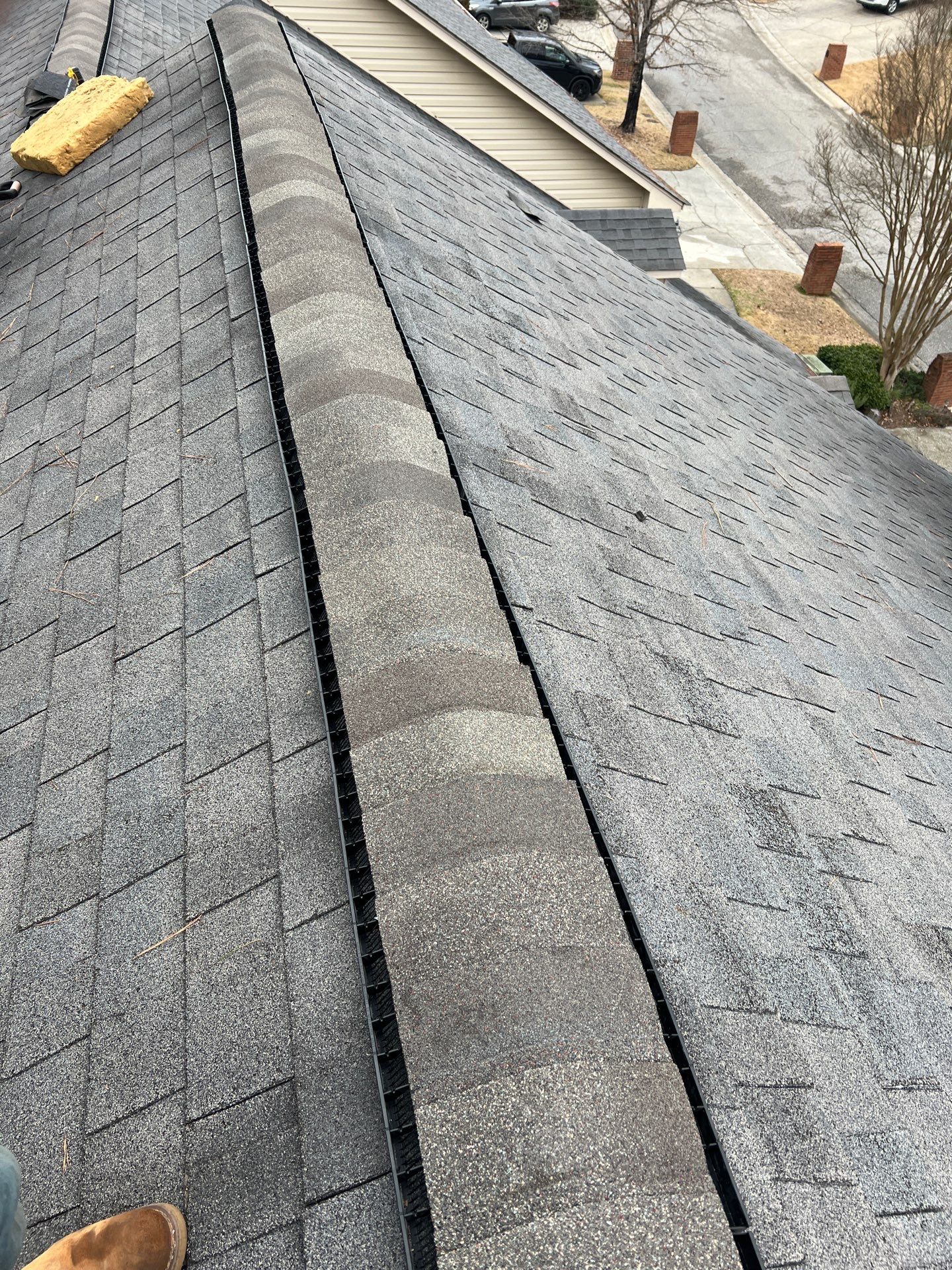Chimney Cap, Ridge Vent and Pipe Boot Replacement in Birmingham by The Roofing Dudes
