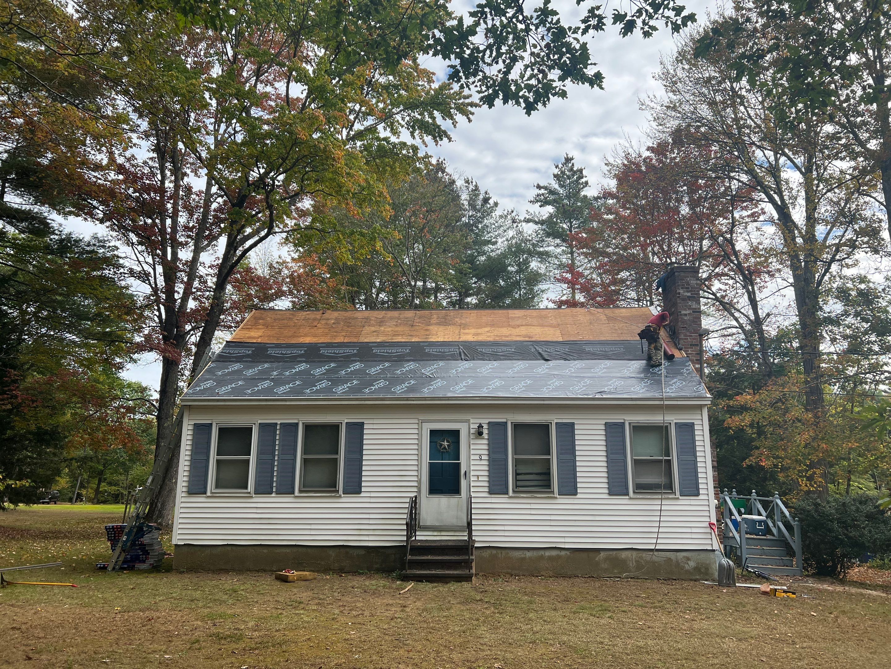 Residential Roofing Installation North Berwick Maine by Tall pine roofing