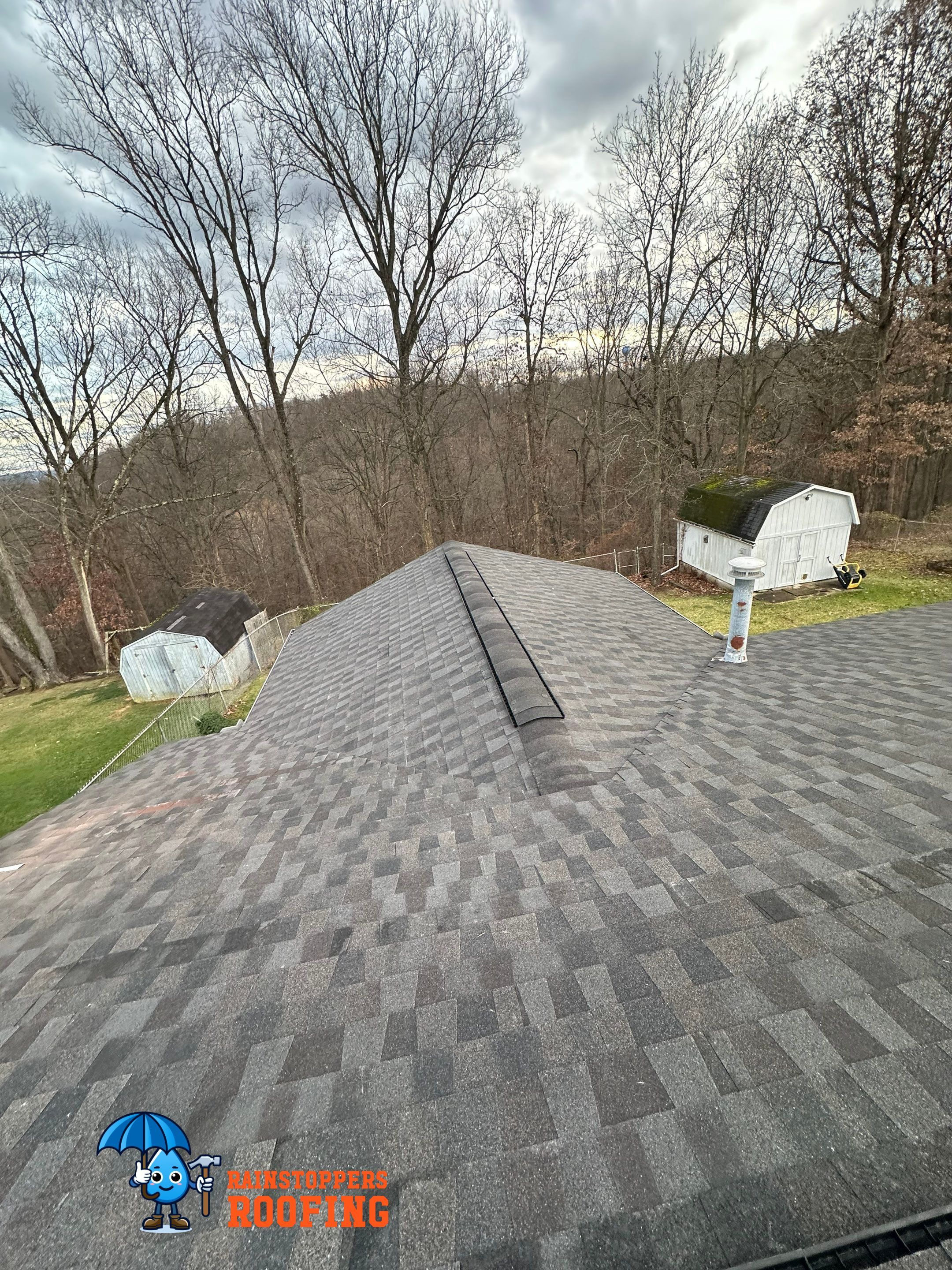 Residential Roofing Installation using GAF Timberline HDZ by Rainstoppers Roofing