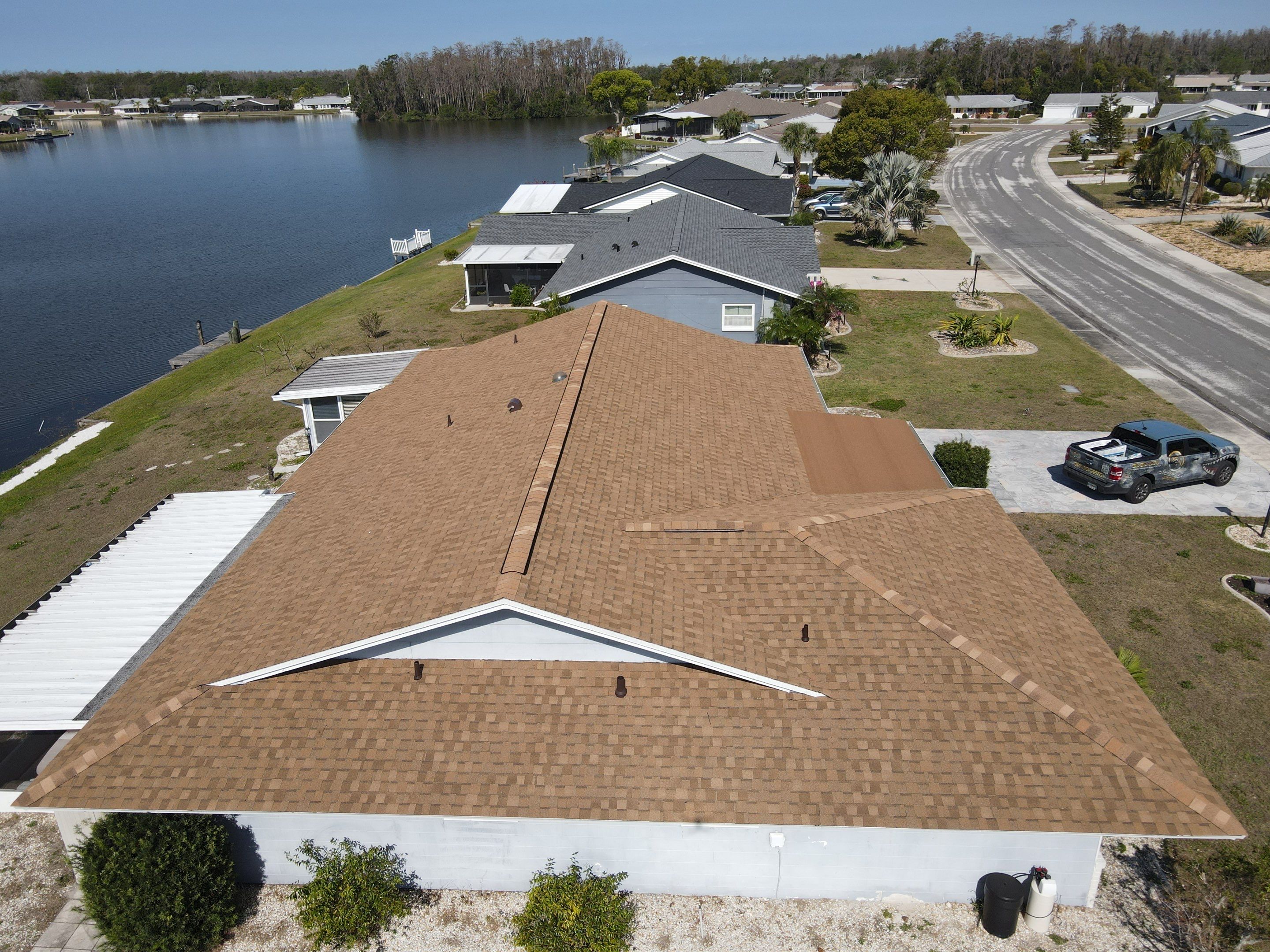 Roof Replacement in Sun City Center FL. by Steadfast Roofing 