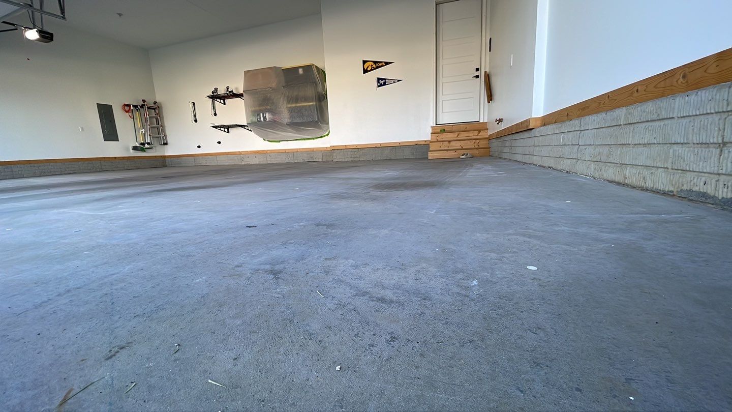 West Des Moines Garage REVAMP! by Revival Concrete Coatings, LLC