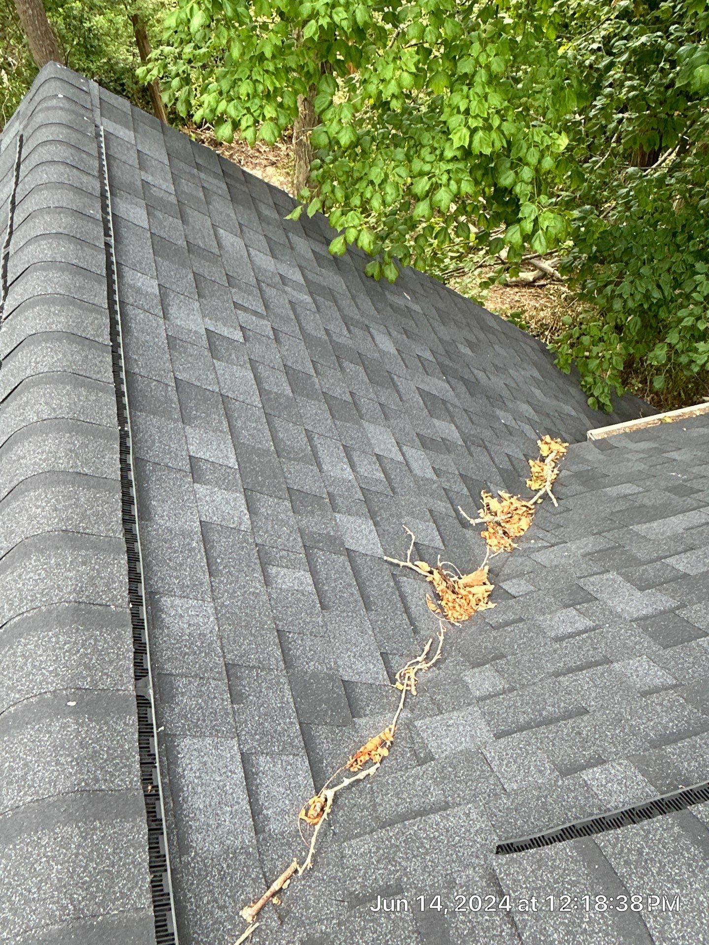 Residential Roofing Installation using Duration Series Shingles - Onyx Black by RoofX 