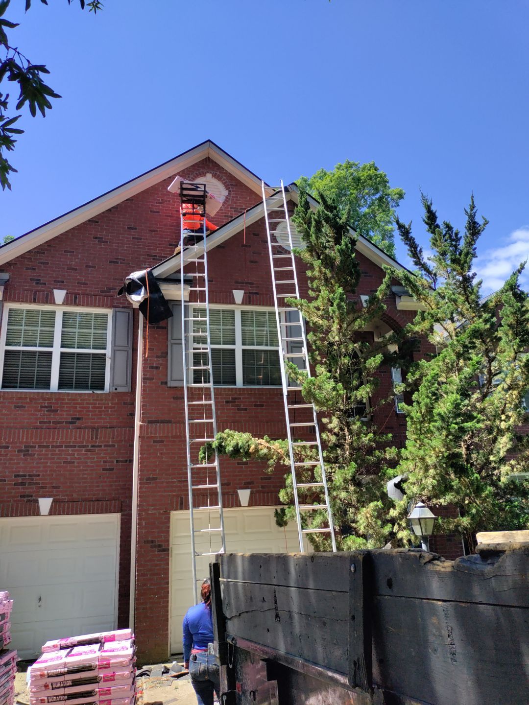 Residential Roof Replacement using Owens Corning Estate Gray by Inspector Roofing and Restoration