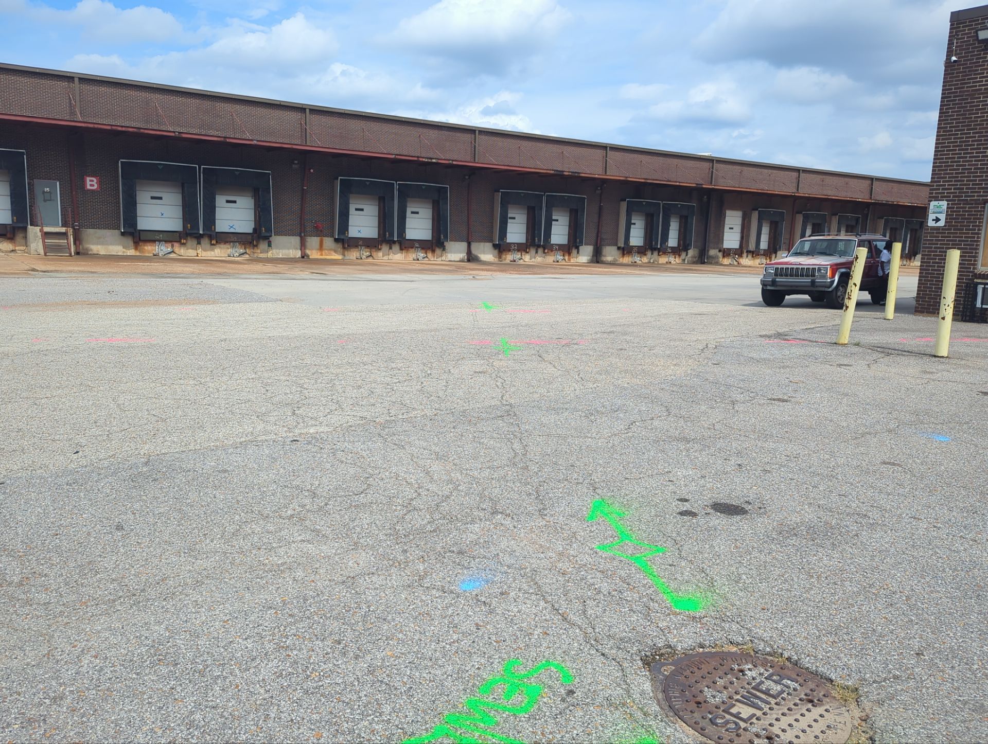 Comprehensive Utility Mapping and Ground Marking at a Memphis Industrial Site by Alsip Locating Service, LLC