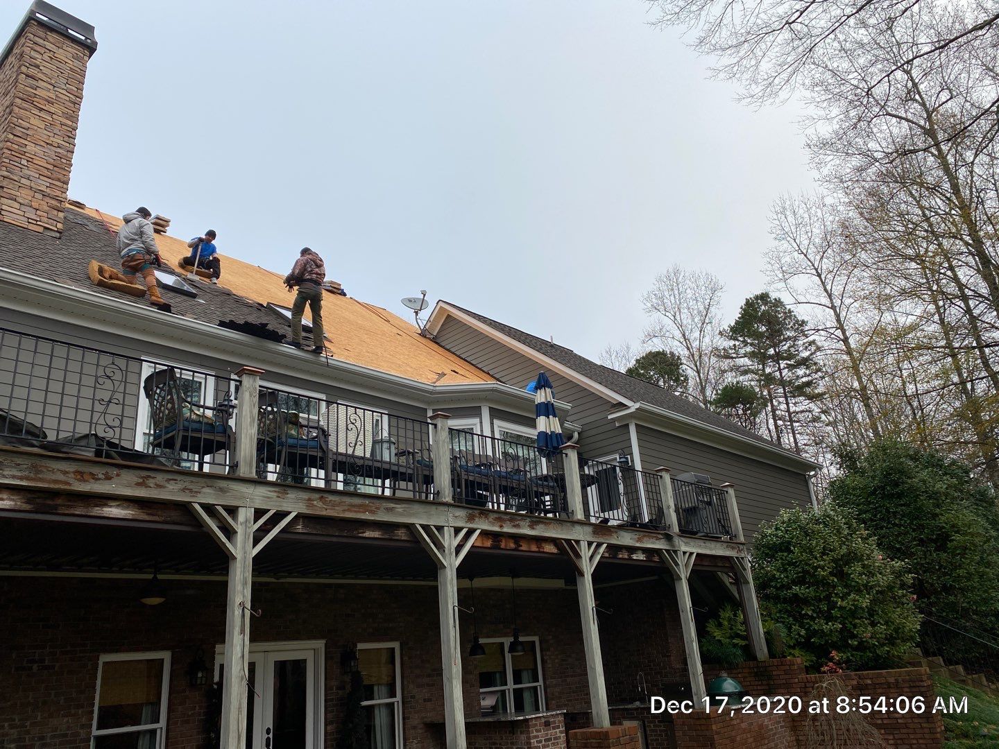 Residential Roofing Installation in Spartanburg, SC using Ceartainteed Landmark Architectural Shingles by Property Assessment