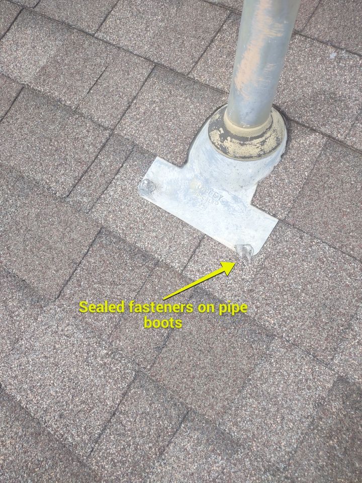 Roof Damage by Bros Roofing