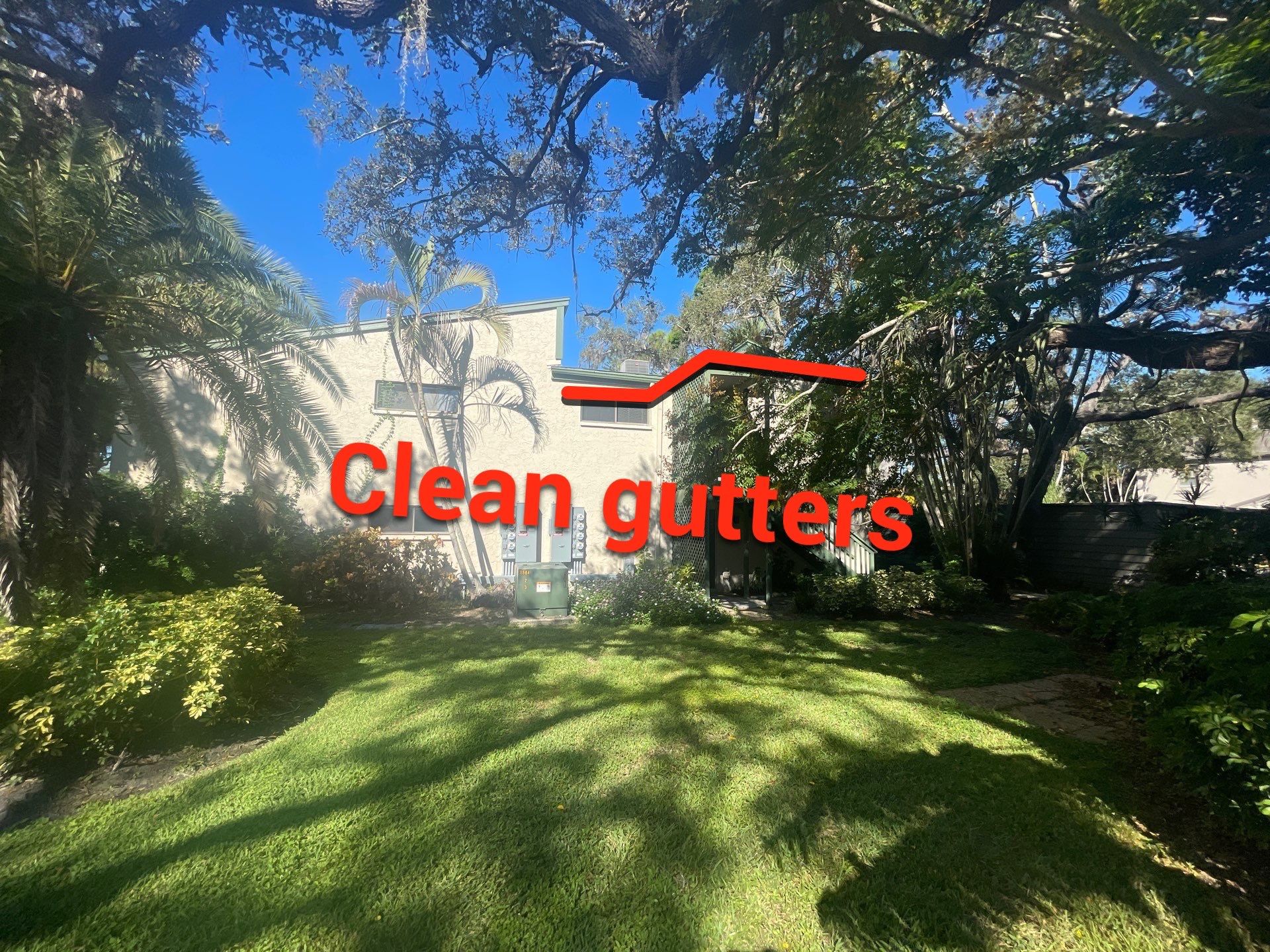 Clean Gutters and Roof in Sarasota FL by Gutter Professors