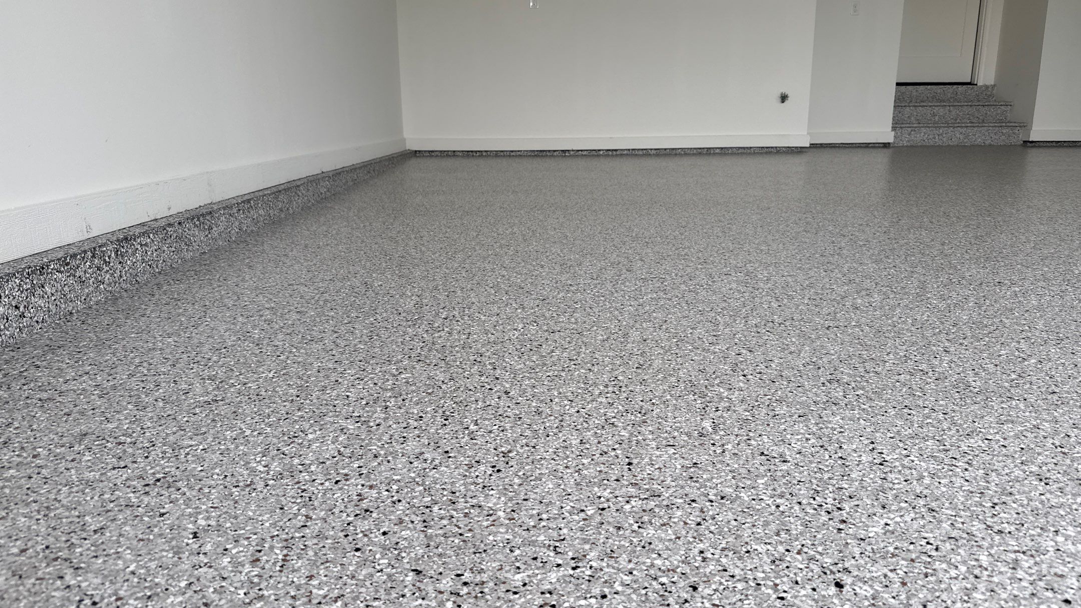 A Flake Floor To Start Out The Summer Just Right ! by Banner Garage